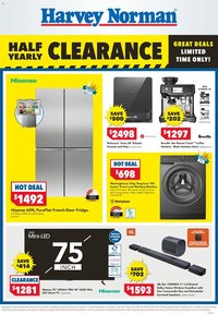 Harvey Norman Electrical Clearance
