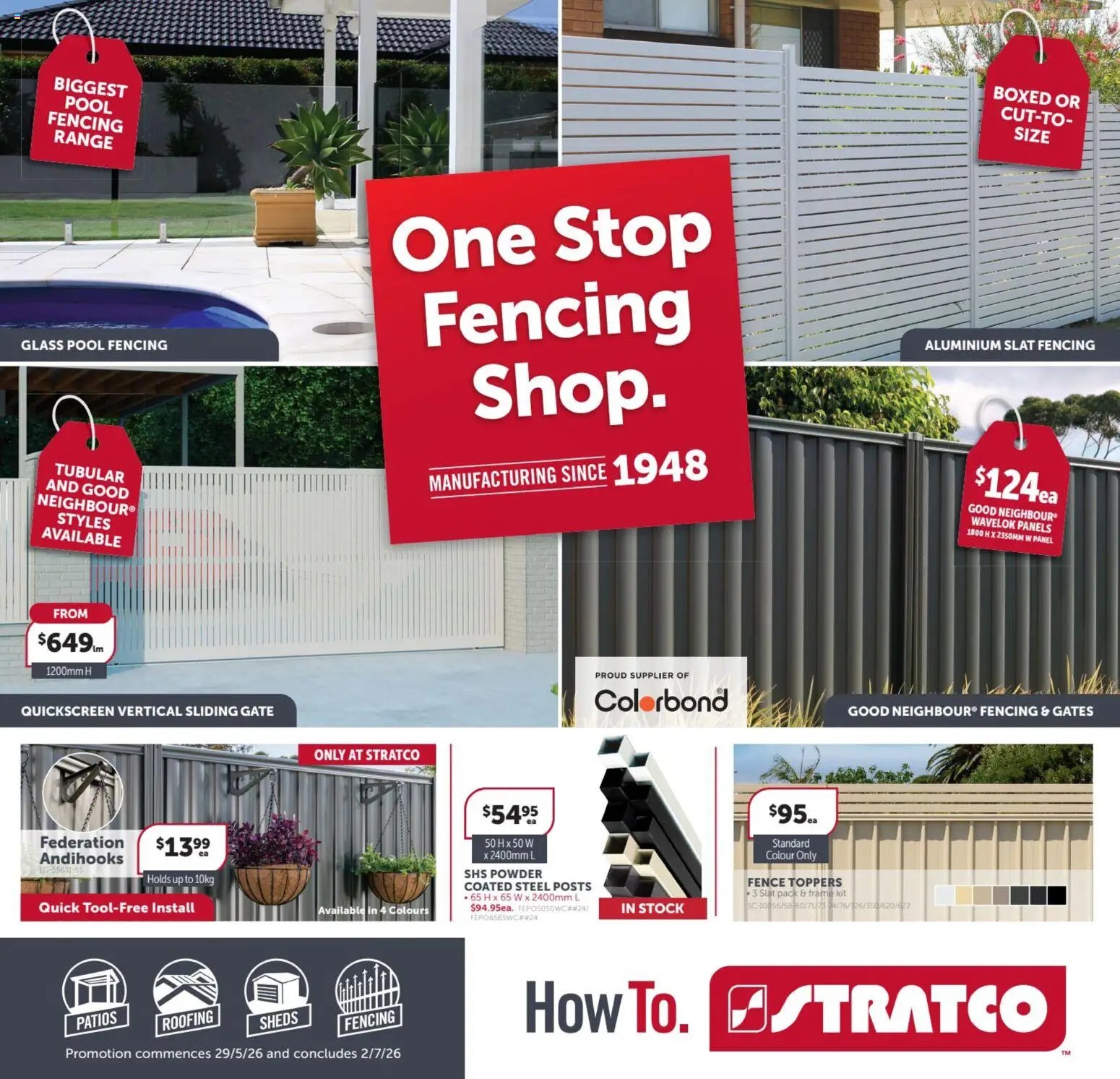 Stratco catalogue QLD
