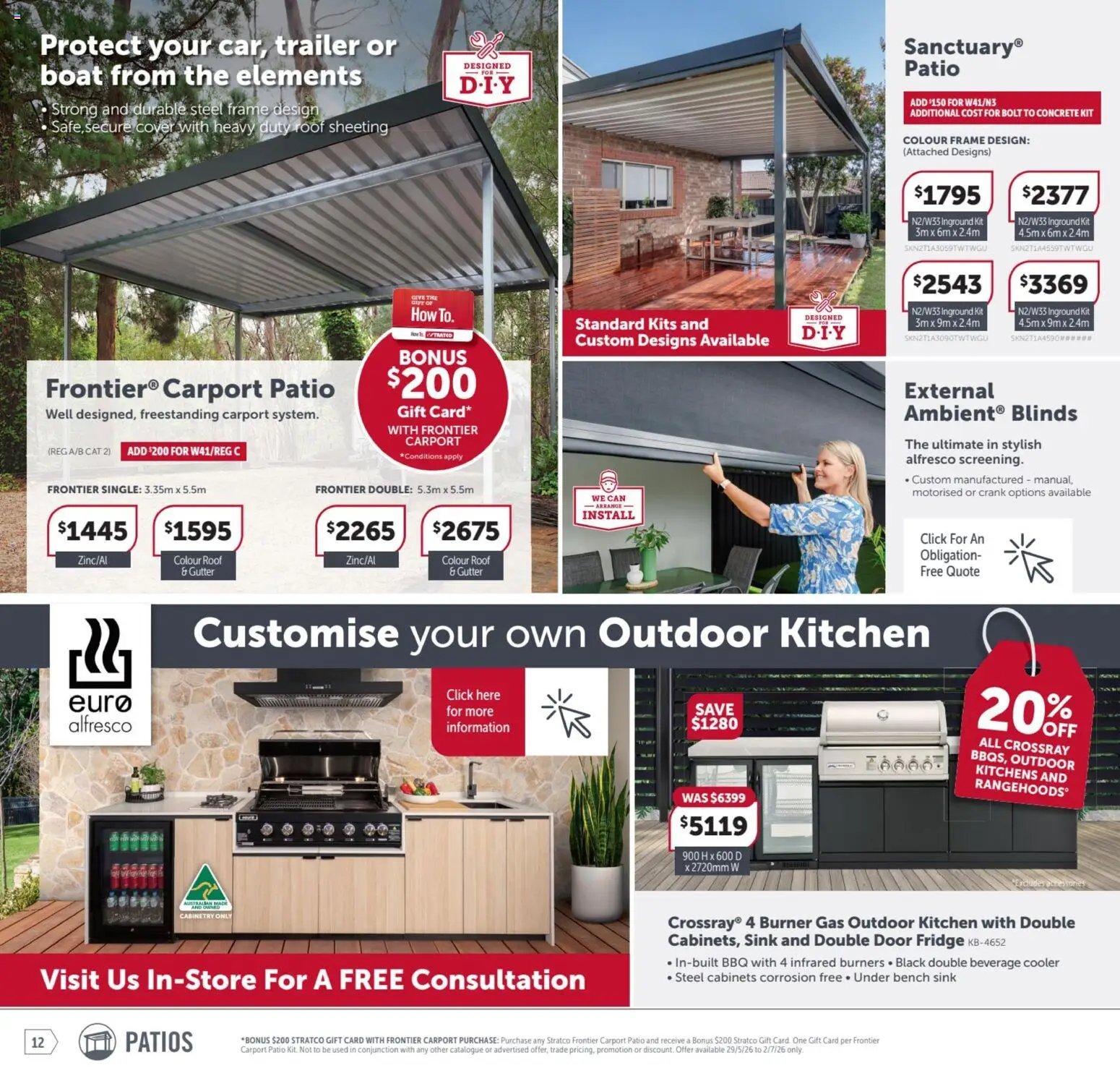 Stratco catalogue QLD