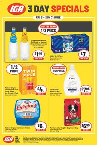 IGA - 3 Day Specials - WA