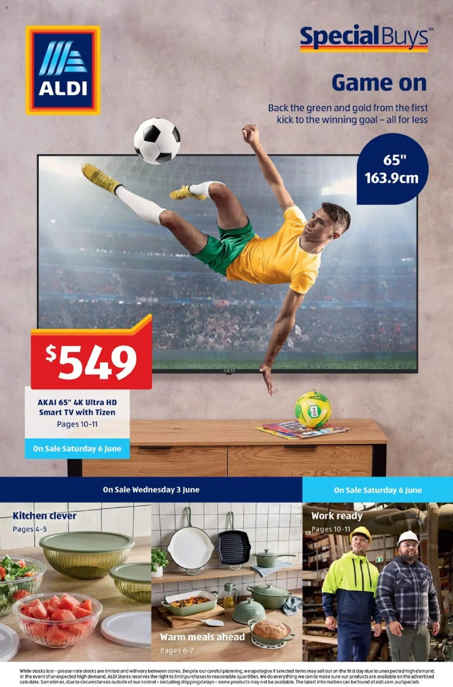 Aldi catalogue Special Buys