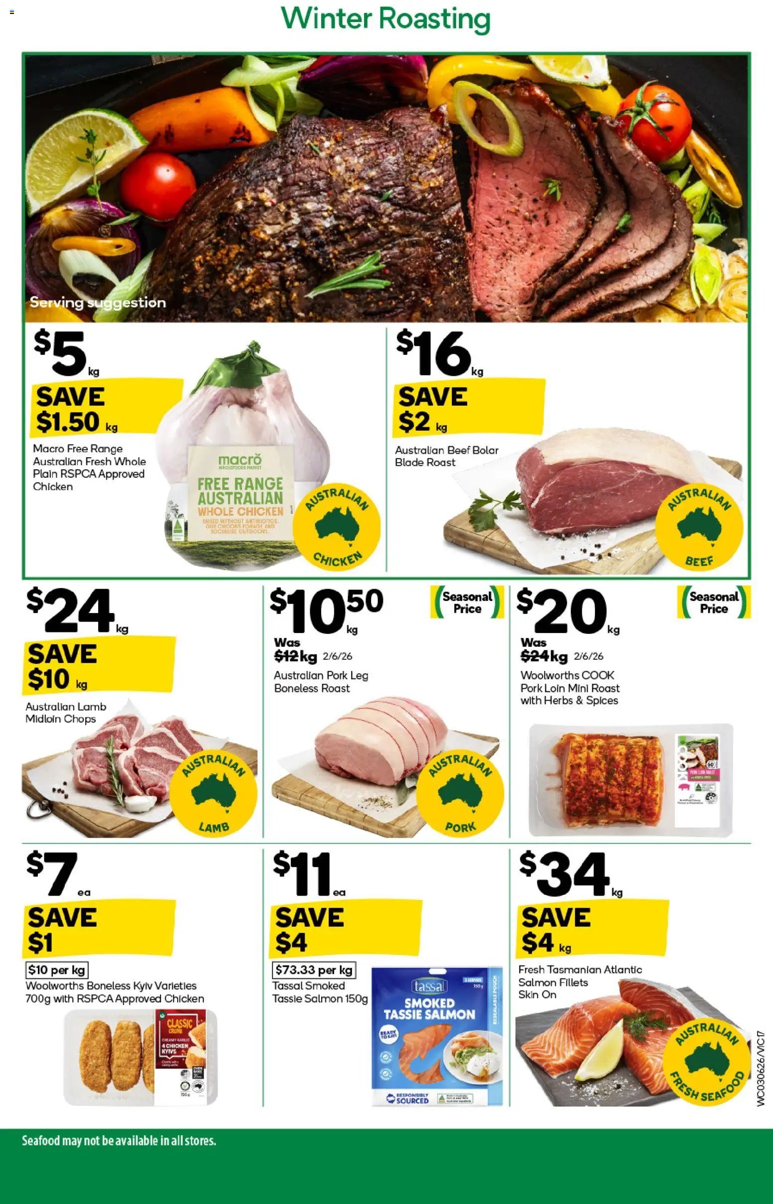 Woolworths catalogue VIC