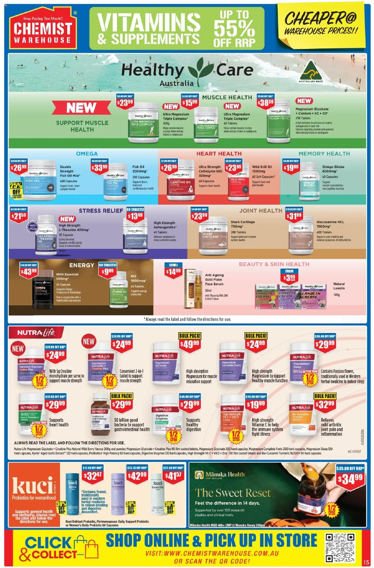 Chemist Warehouse catalogue