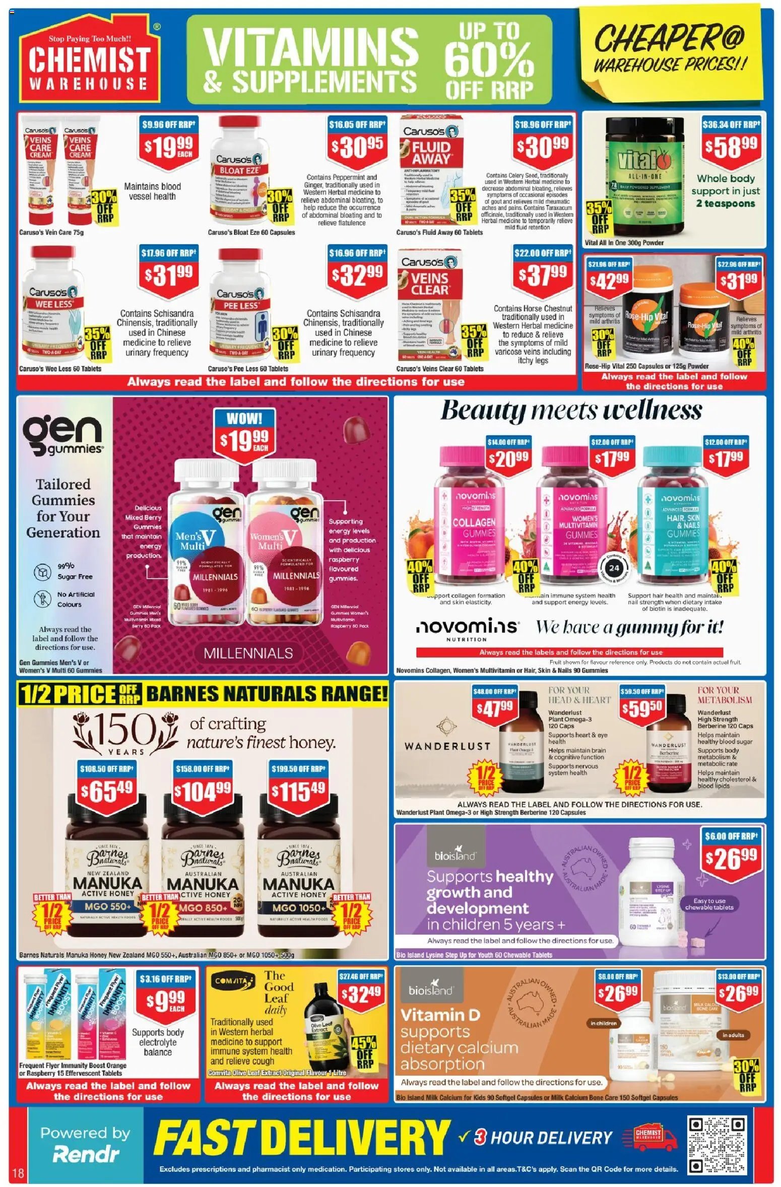 Chemist Warehouse catalogue