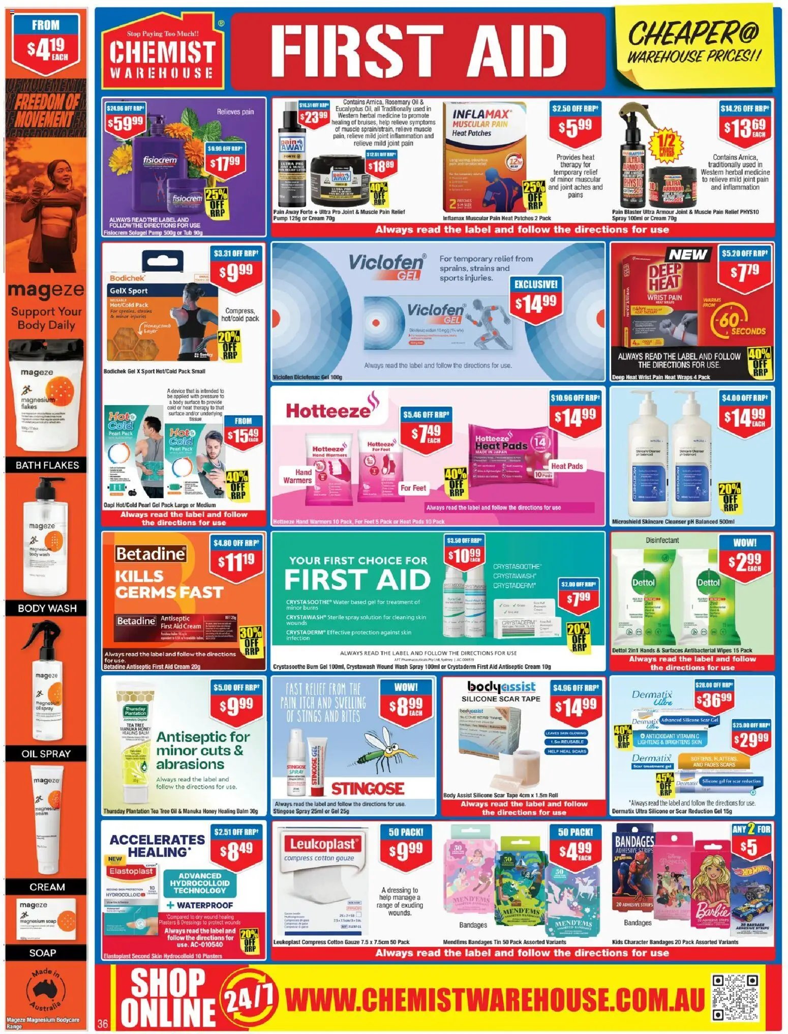 Chemist Warehouse catalogue