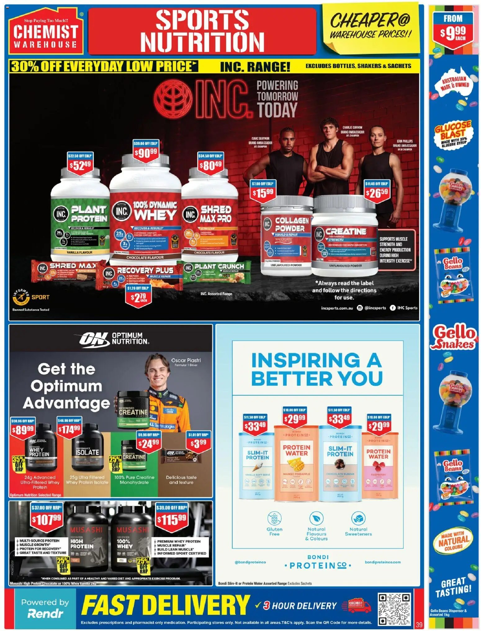Chemist Warehouse catalogue
