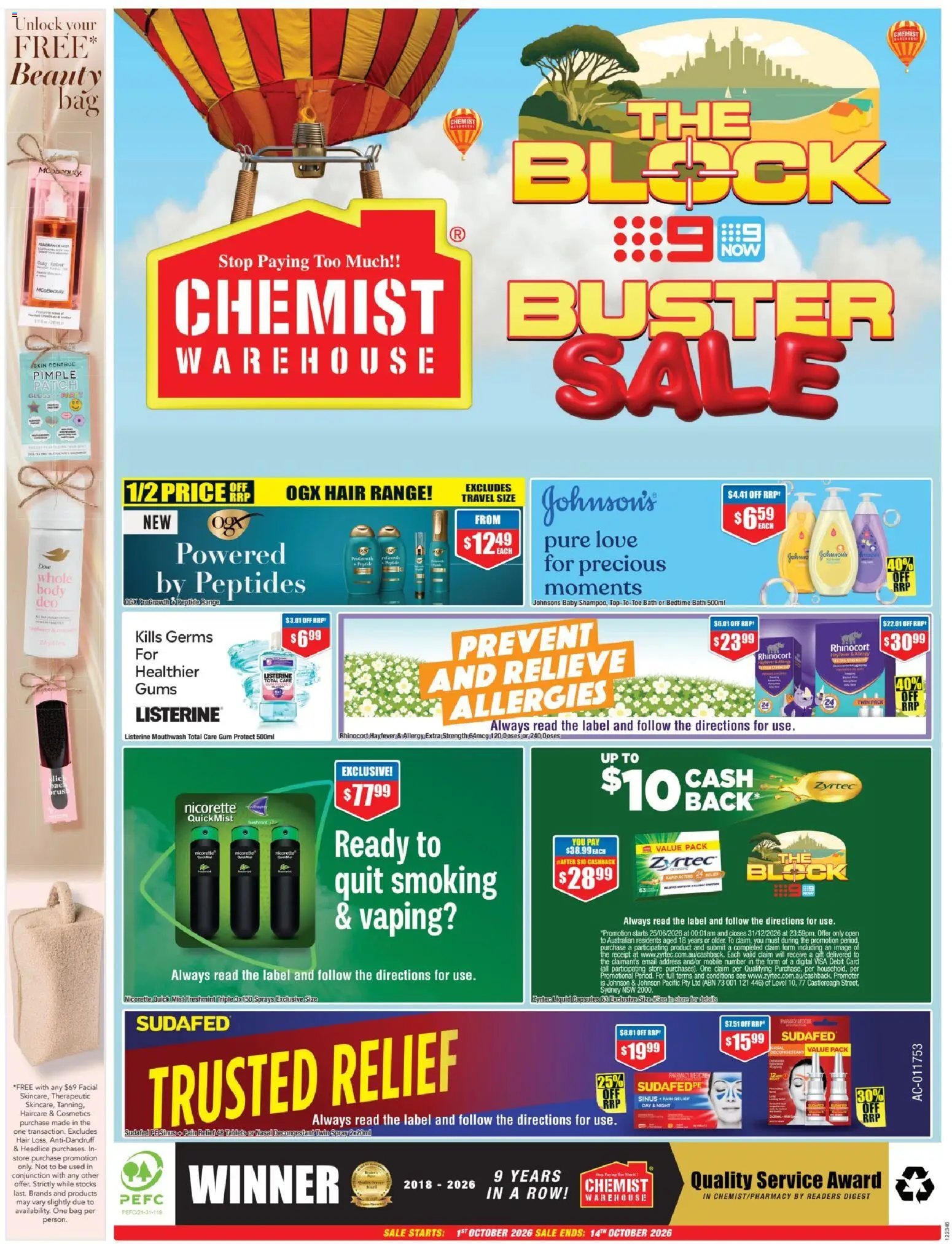 Chemist Warehouse catalogue