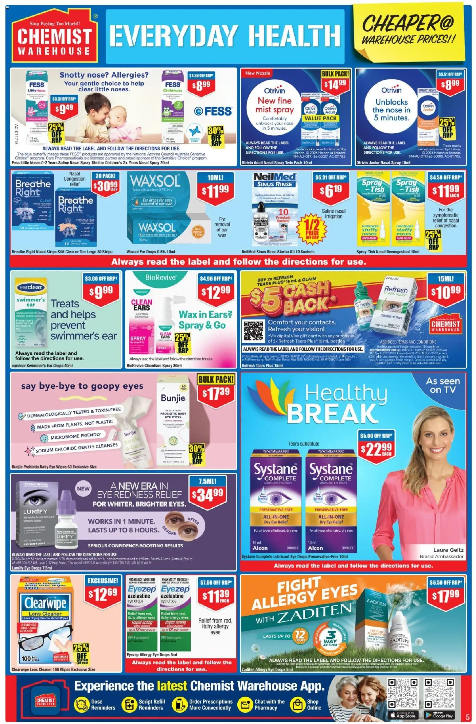 Chemist Warehouse catalogue