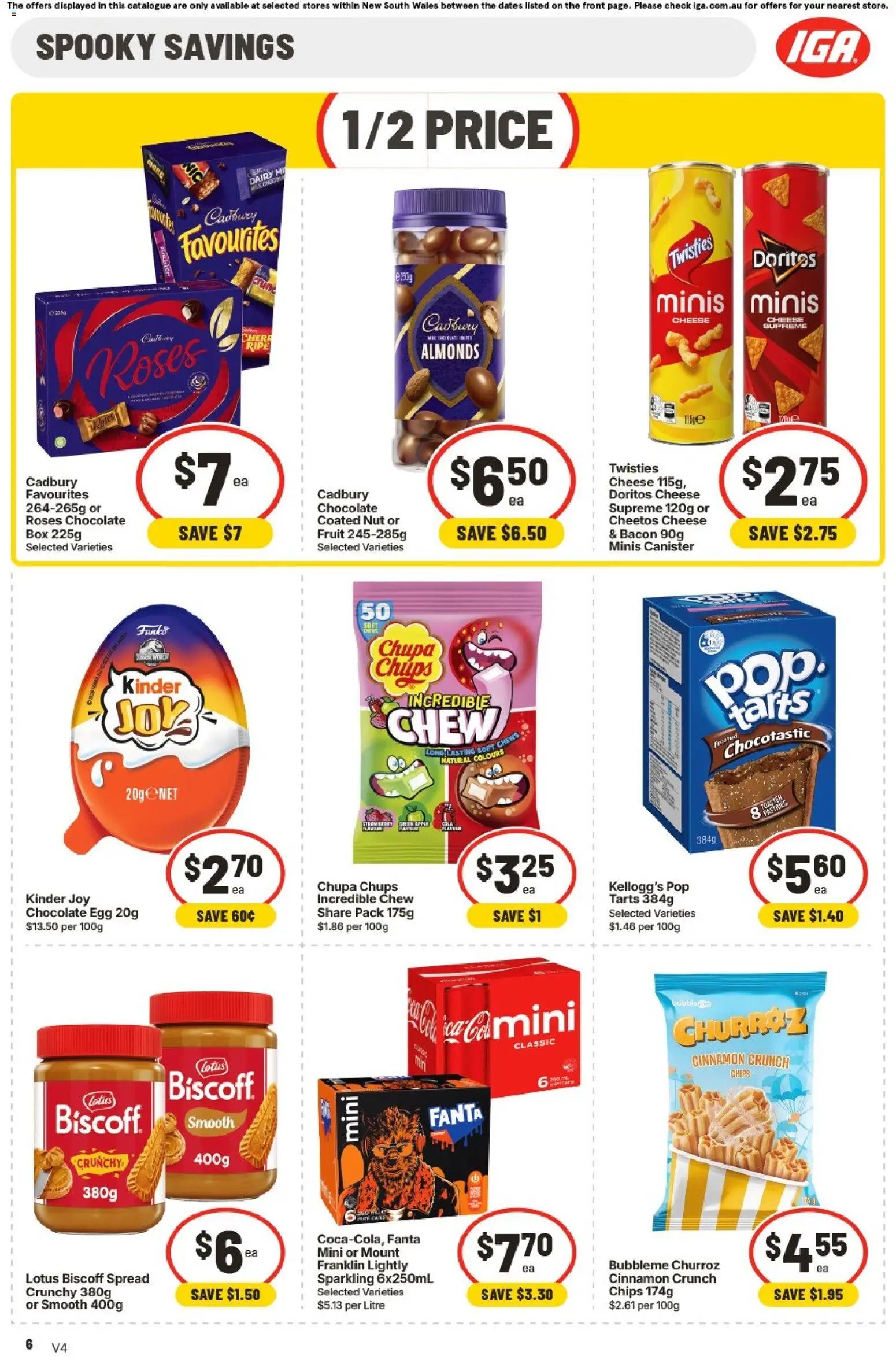 IGA Extra Specials NSW