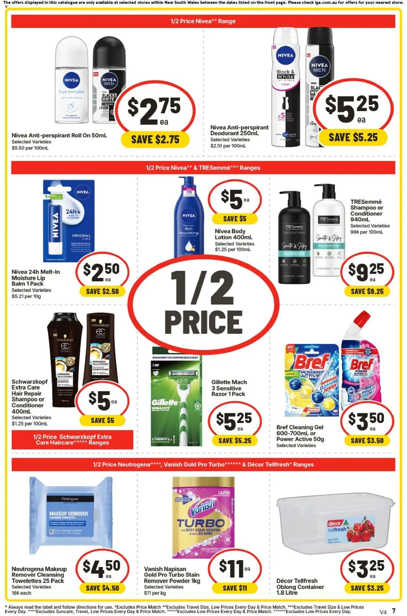IGA Extra Specials NSW