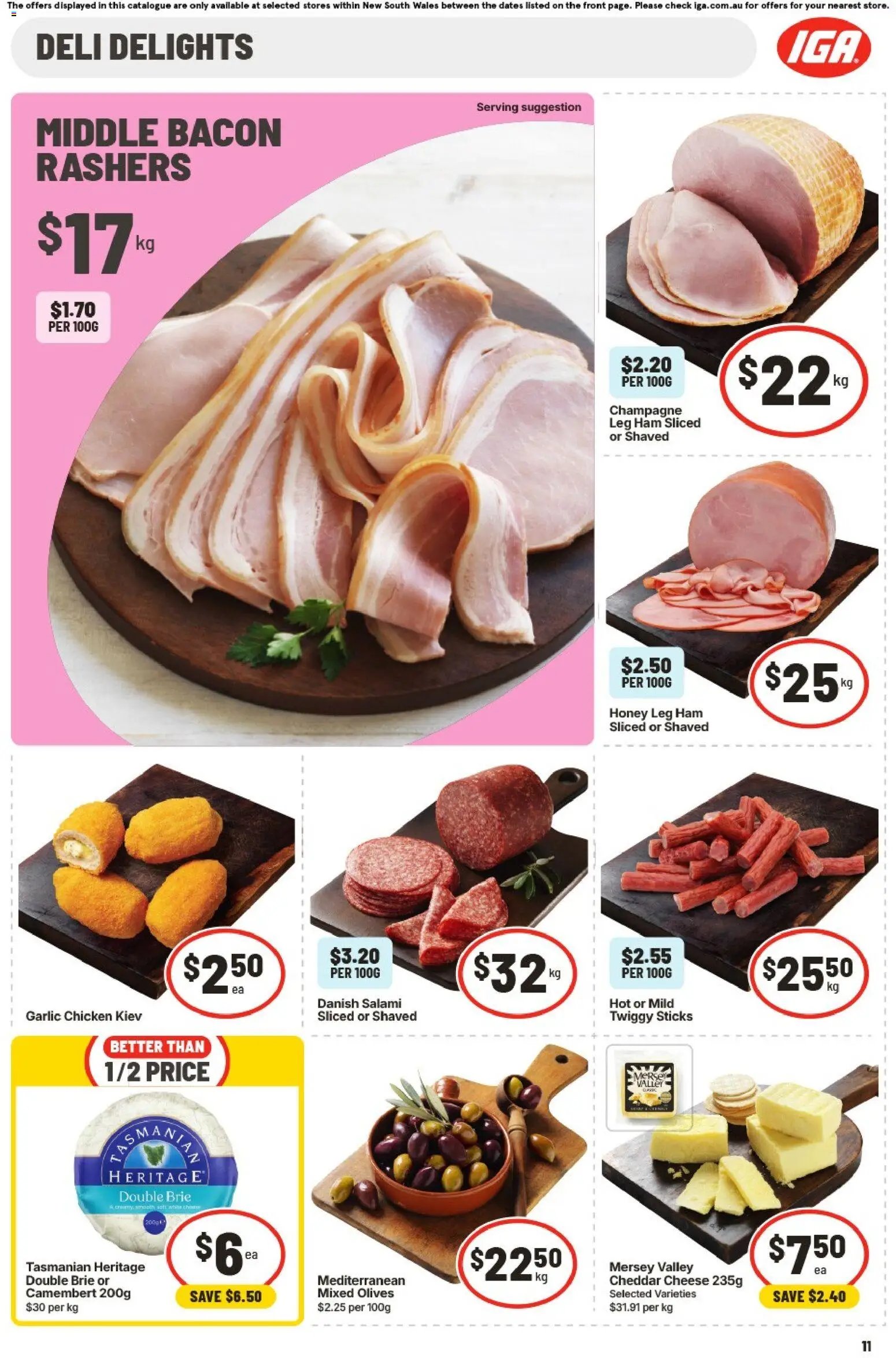 IGA Extra Specials NSW