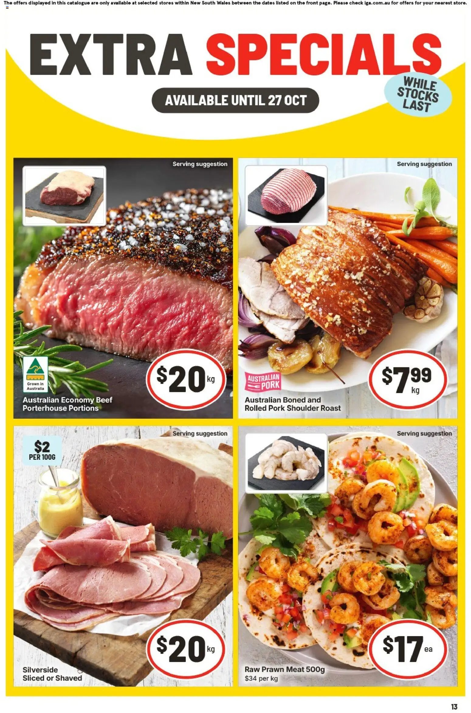 IGA Extra Specials NSW