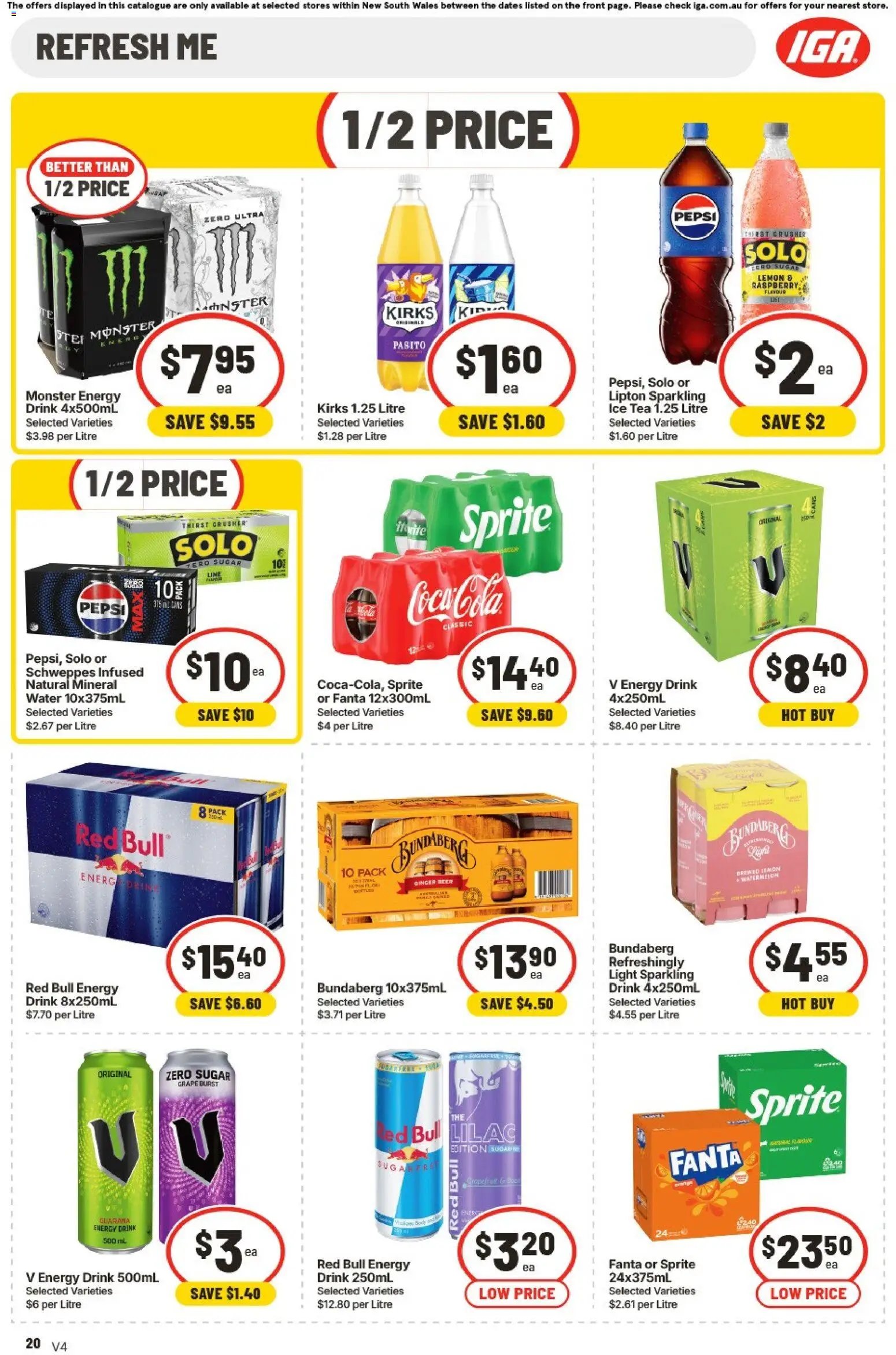 IGA Extra Specials NSW