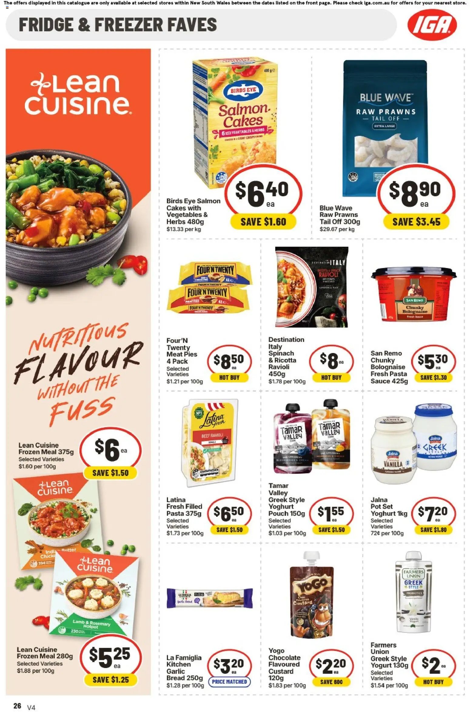 IGA Extra Specials NSW