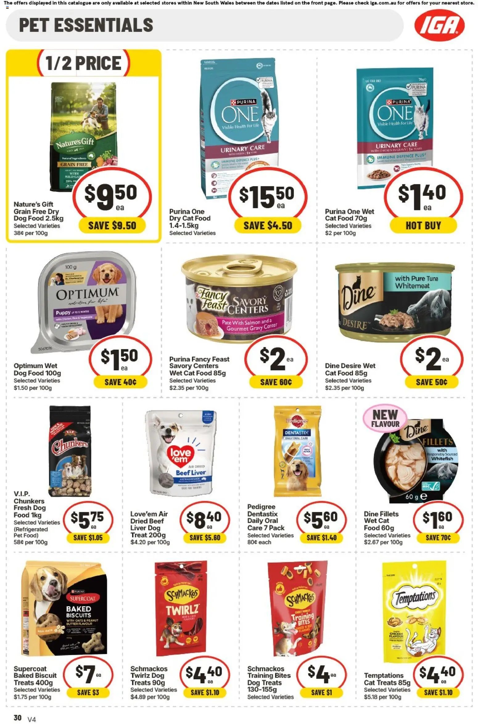 IGA Extra Specials NSW