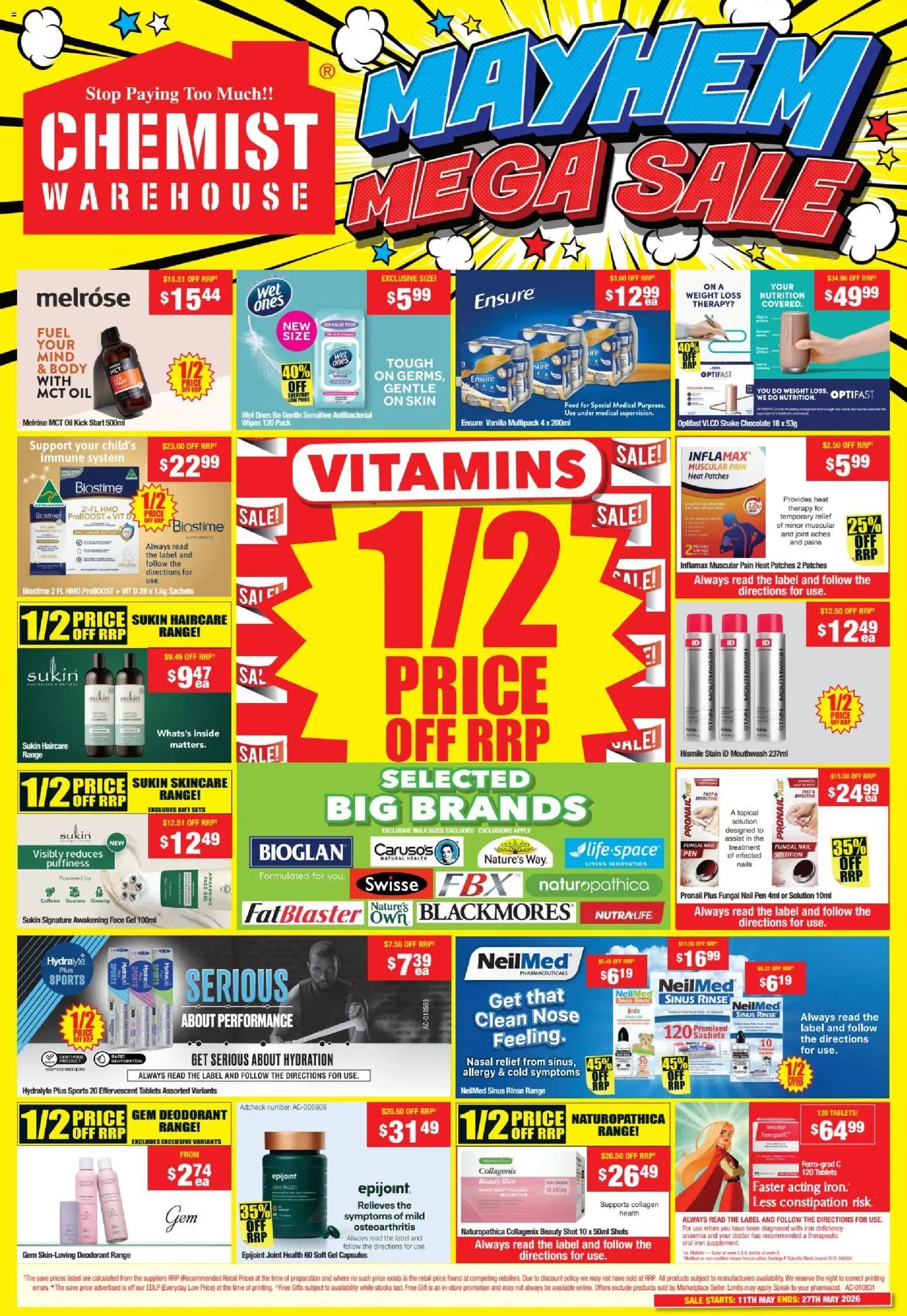 Chemist Warehouse catalogue (2026-05-11 - 2026-05-27) | 1