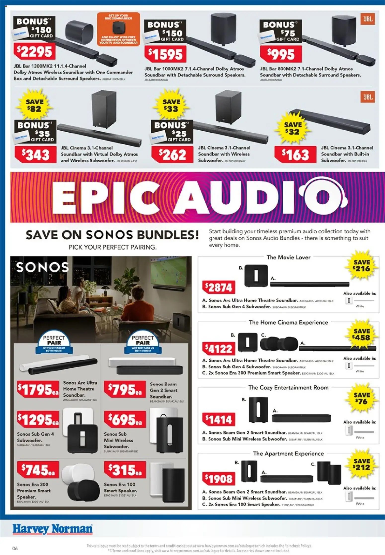 Harvey Norman Epic Audio  (2026-05-14 - 2026-05-24) | 6