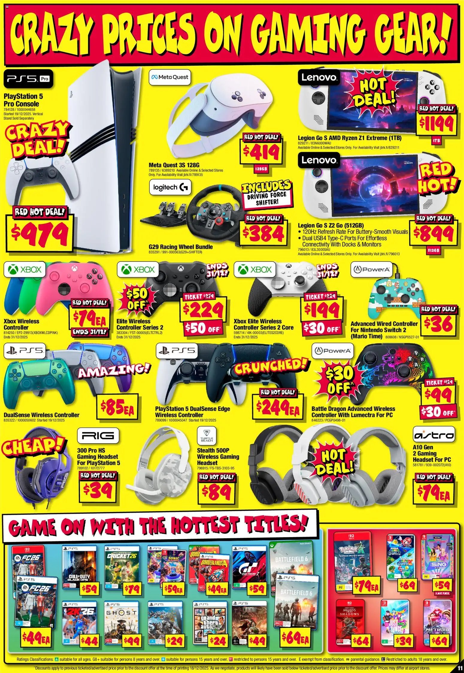 JB Hi-Fi End of Year Madness Catalogue (2025-12-26 - 2026-12-31) | 11