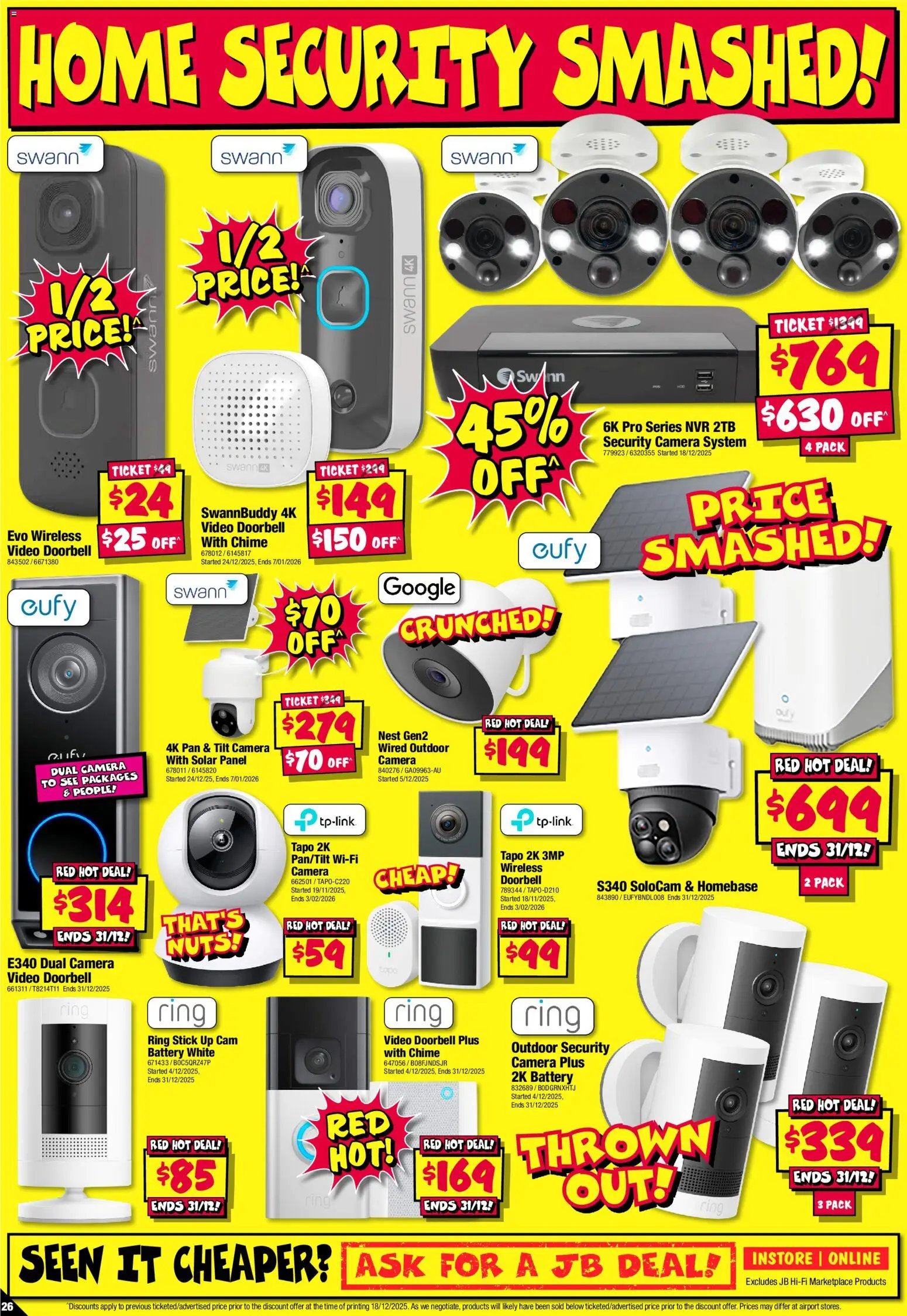 JB Hi-Fi End of Year Madness Catalogue (2025-12-26 - 2026-12-31) | 26