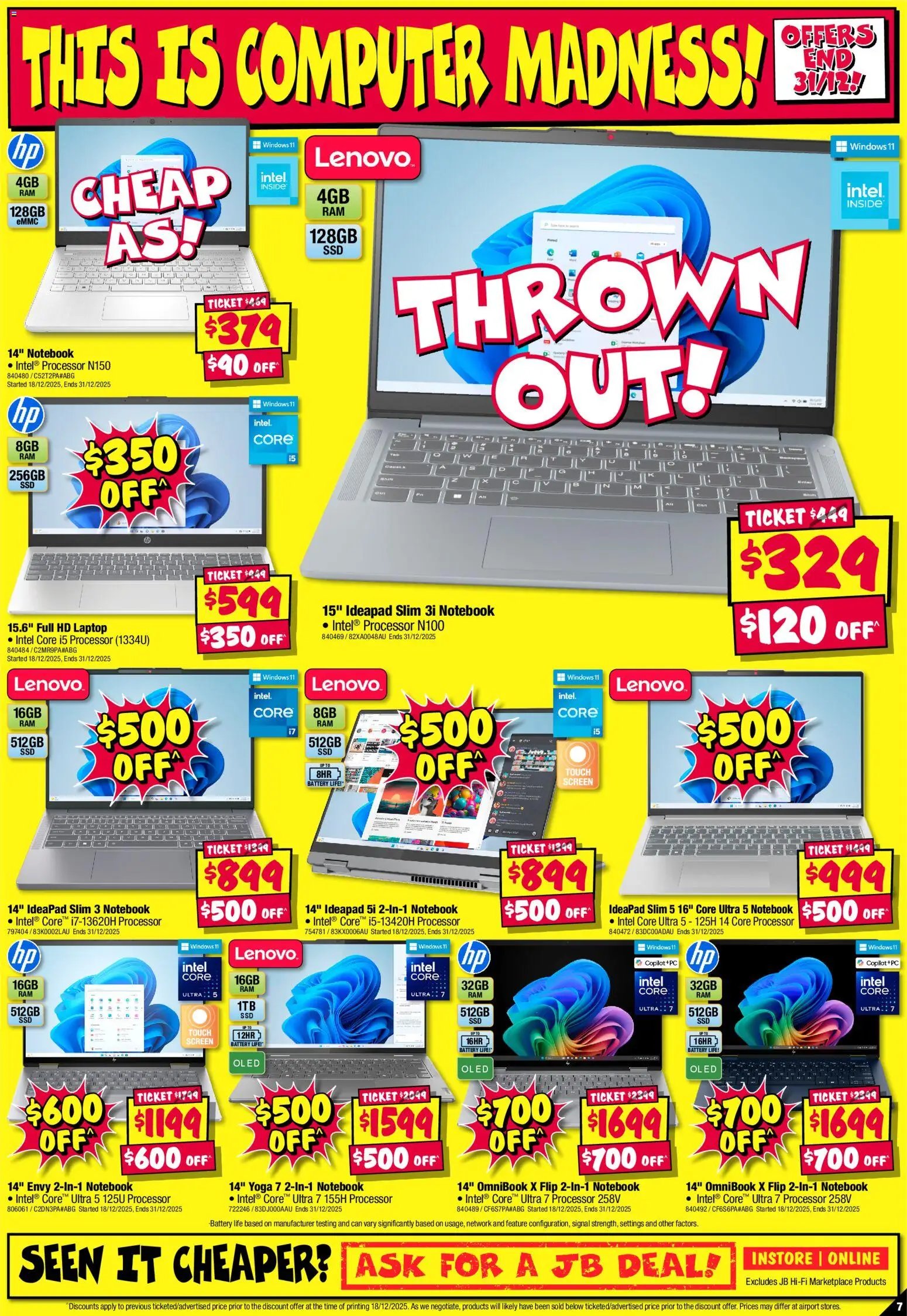 JB Hi-Fi End of Year Madness Catalogue (2025-12-26 - 2026-12-31) | 7