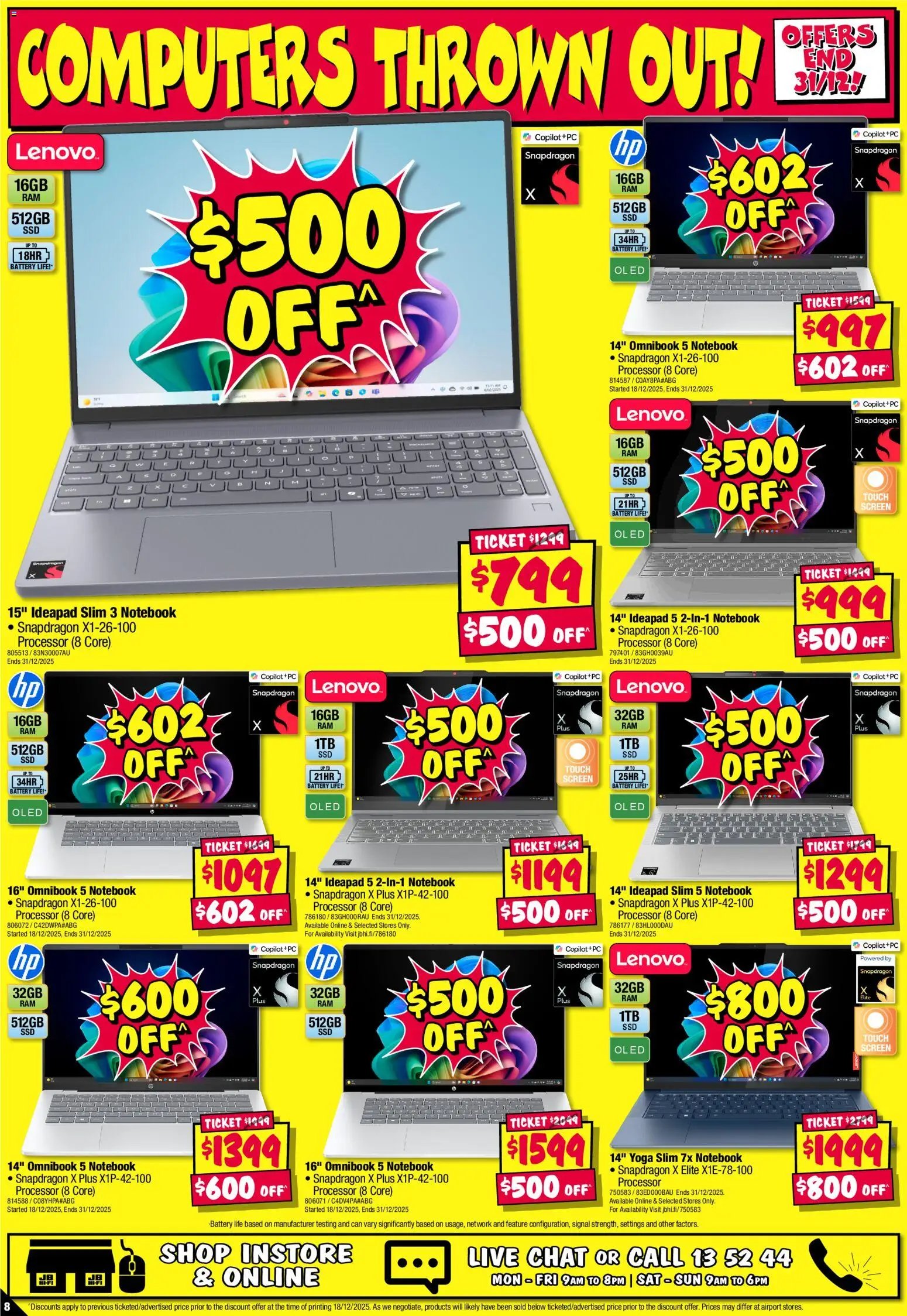 JB Hi-Fi End of Year Madness Catalogue (2025-12-26 - 2026-12-31) | 8