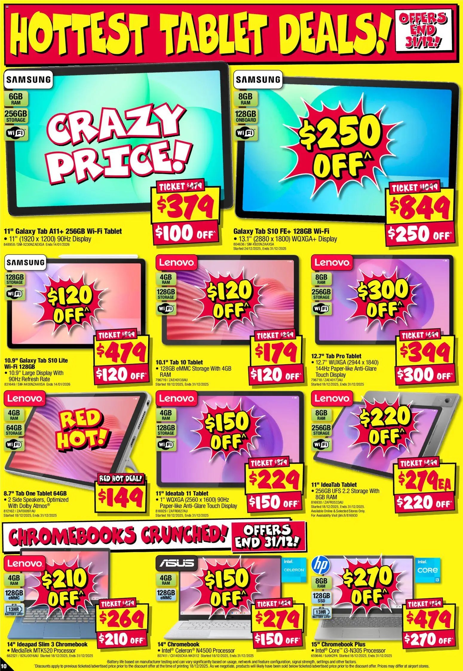 JB Hi-Fi End of Year Madness Catalogue (2025-12-26 - 2026-12-31) | 10