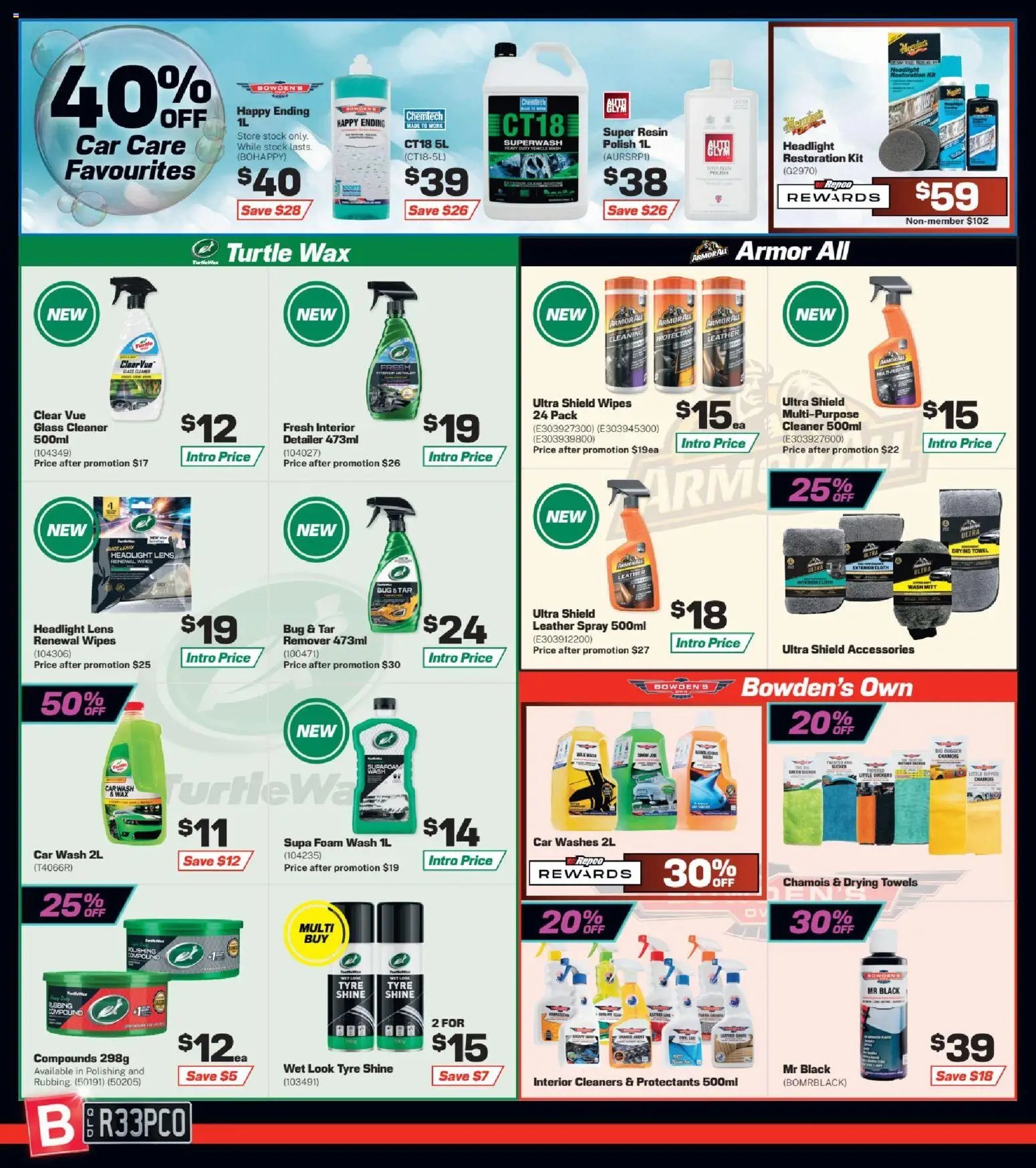 Repco catalogue