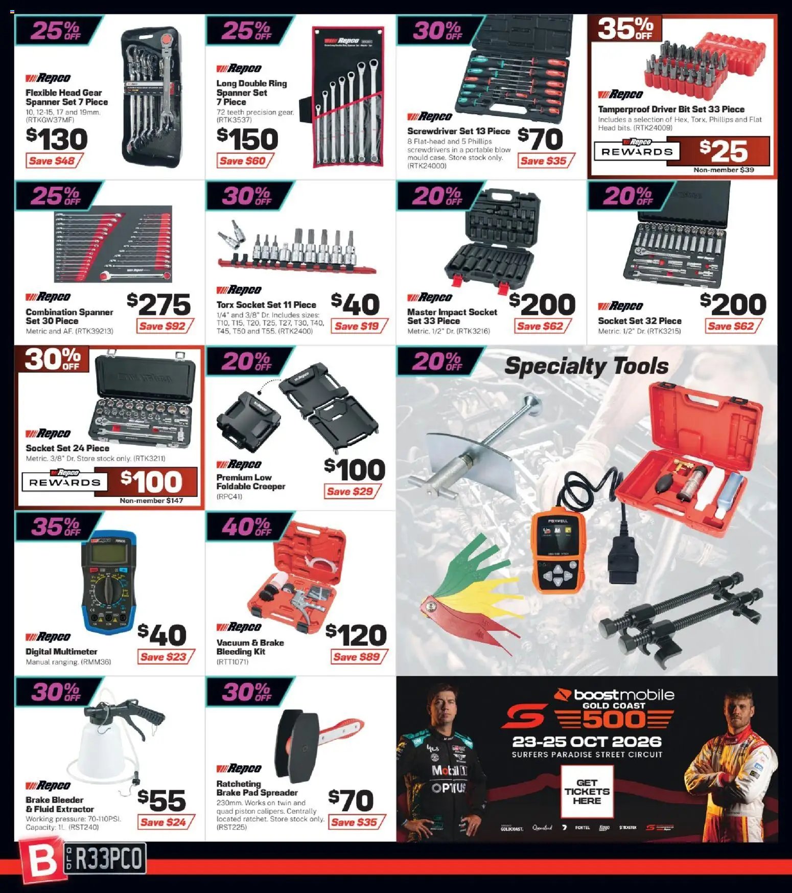 Repco catalogue