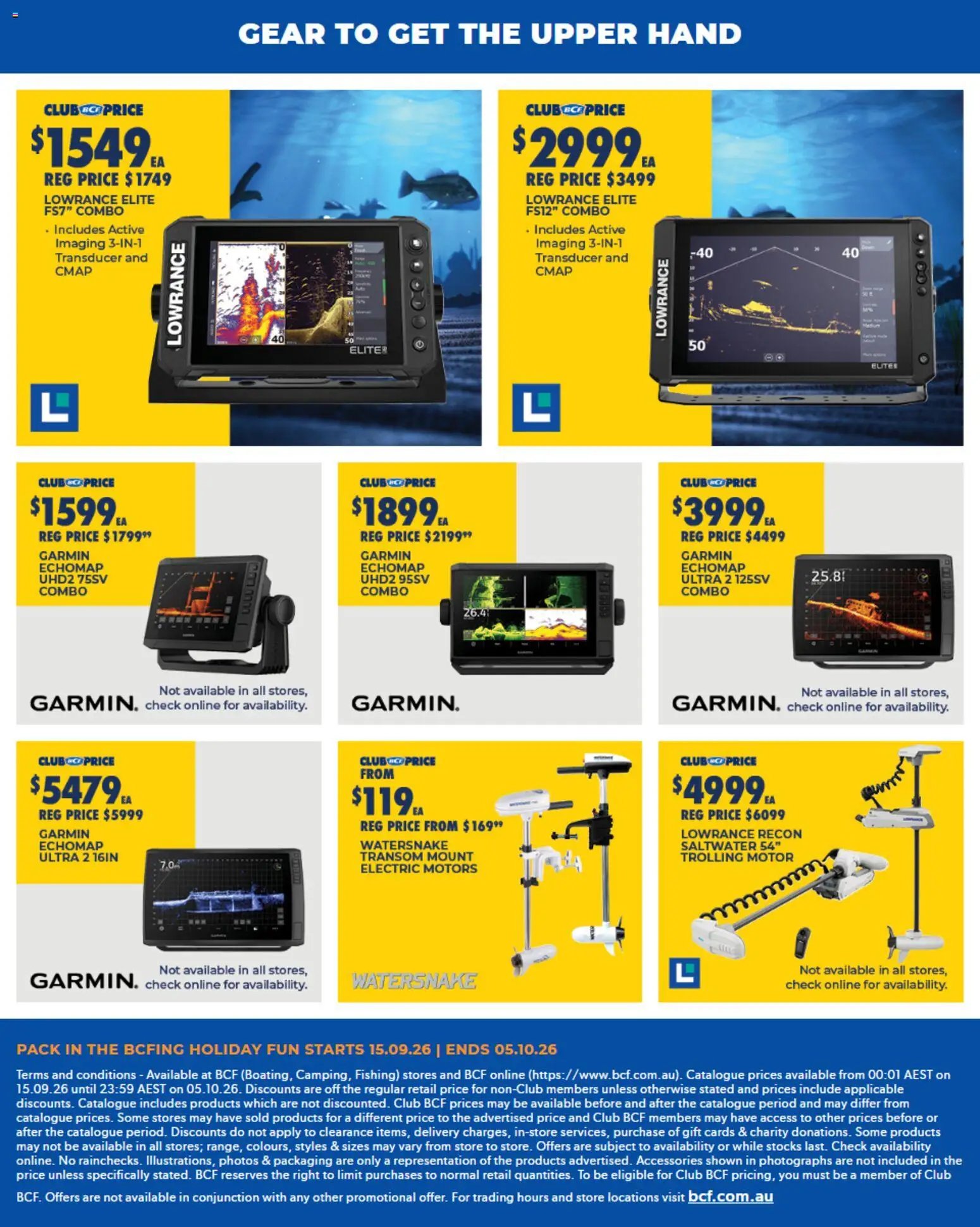 BCF catalogue