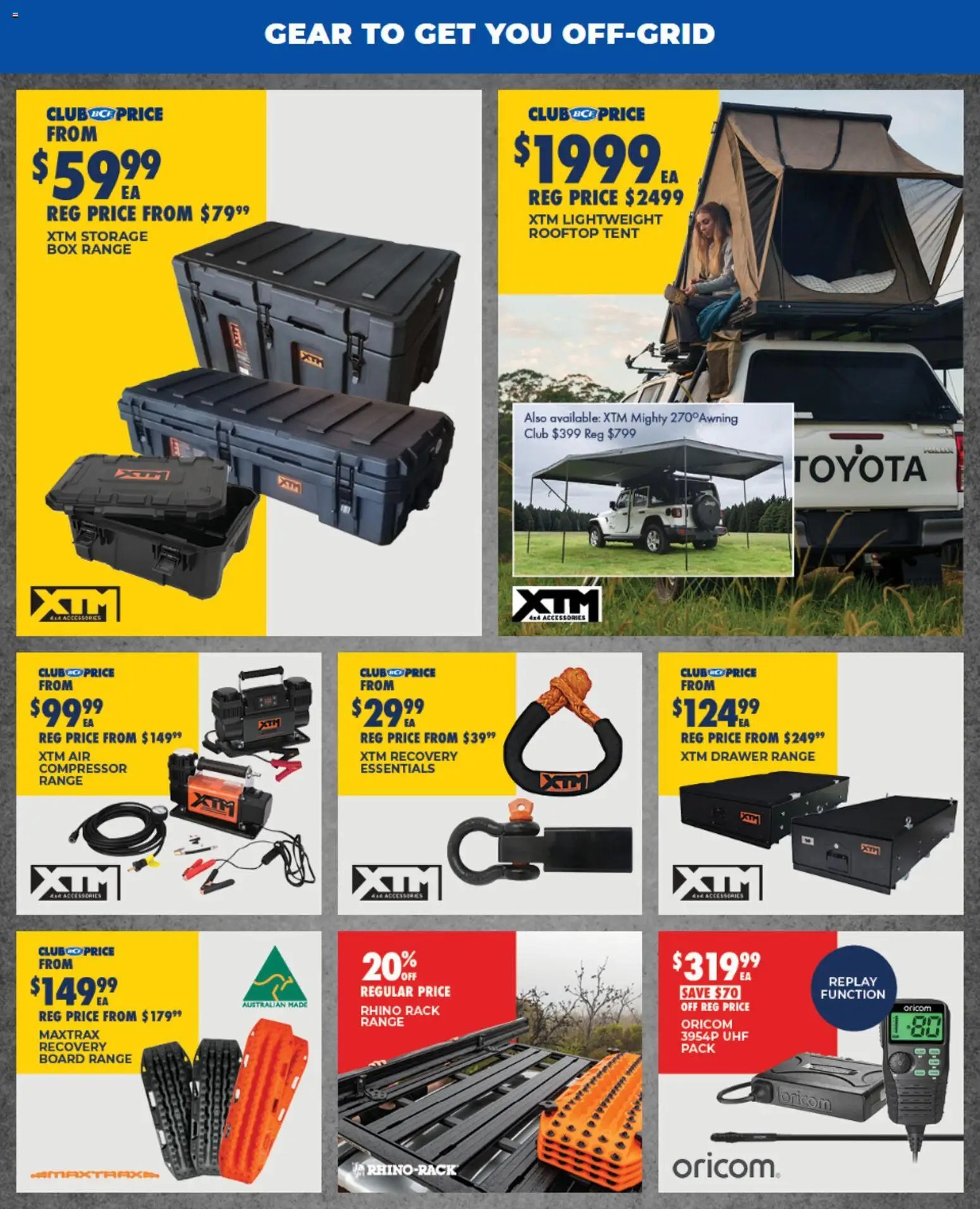 BCF catalogue