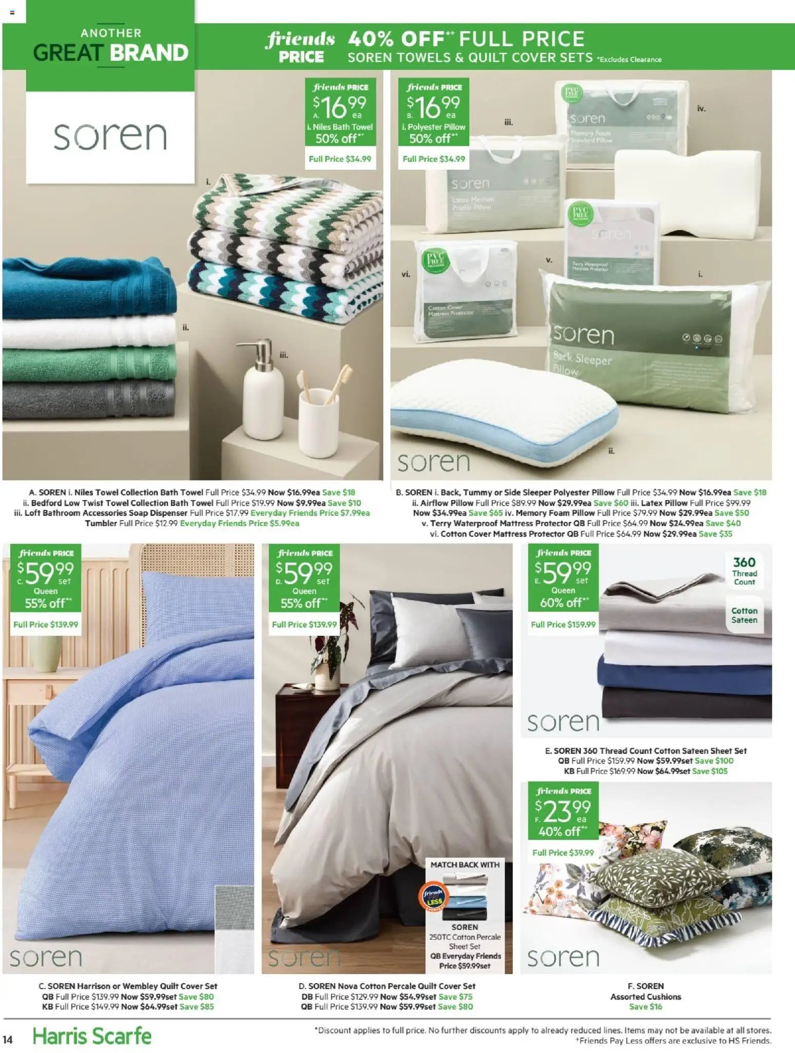 Harris Scarfe catalogue