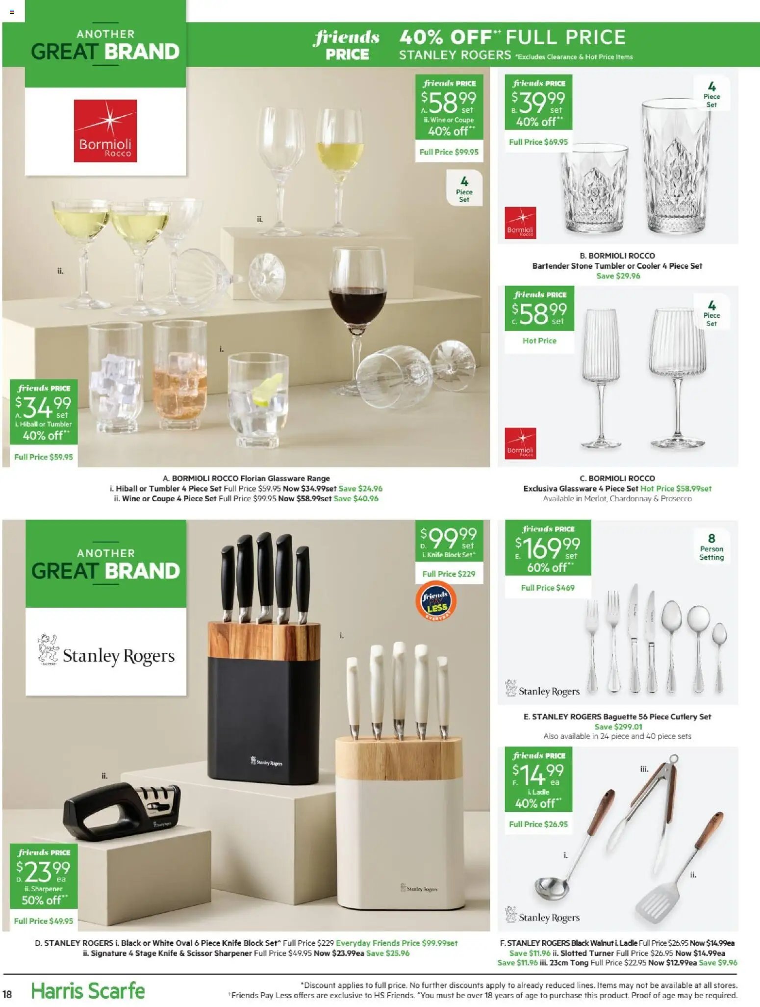 Harris Scarfe catalogue