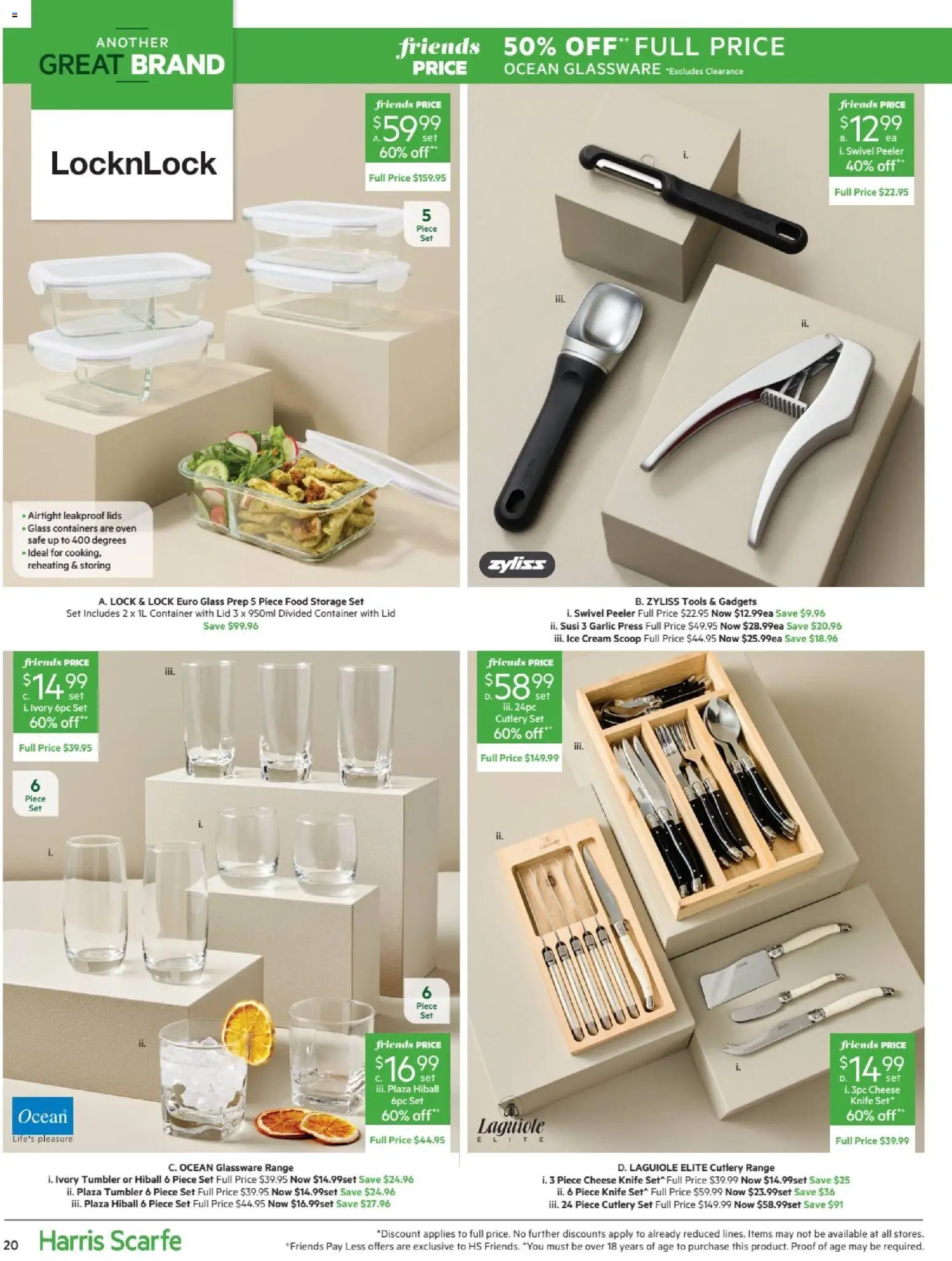 Harris Scarfe catalogue