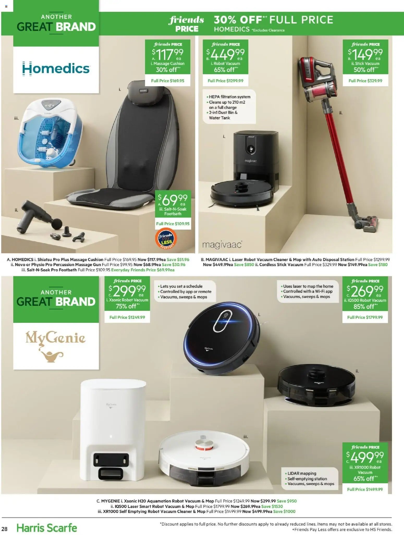 Harris Scarfe catalogue