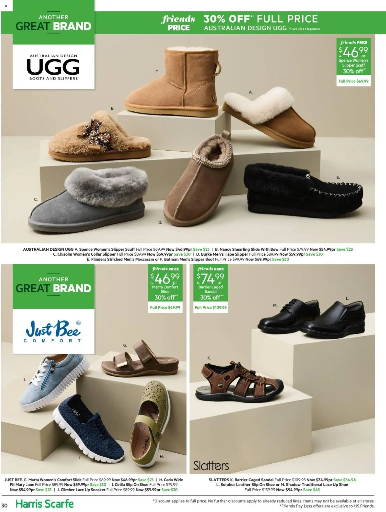 Harris Scarfe catalogue