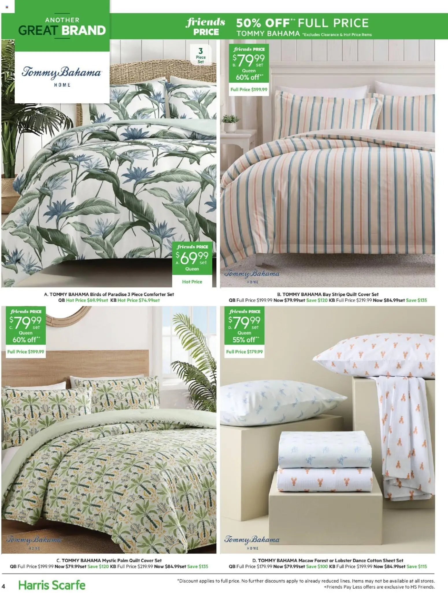 Harris Scarfe catalogue