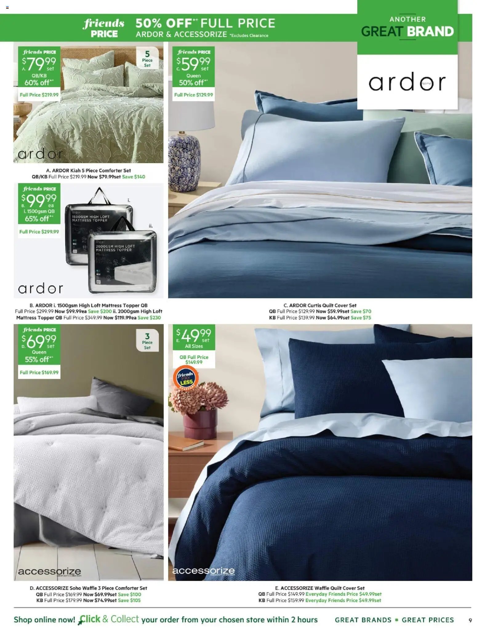 Harris Scarfe catalogue