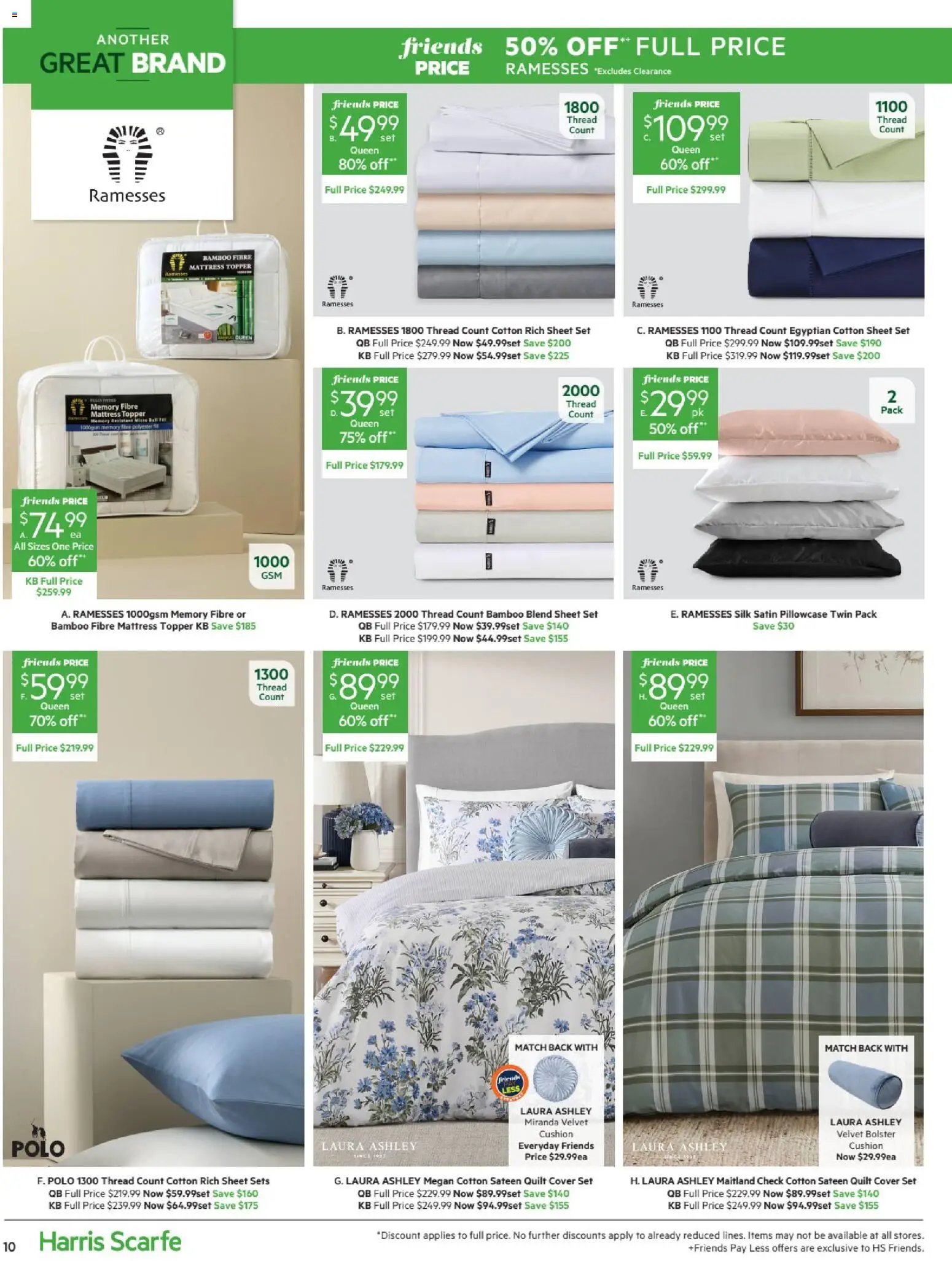 Harris Scarfe catalogue