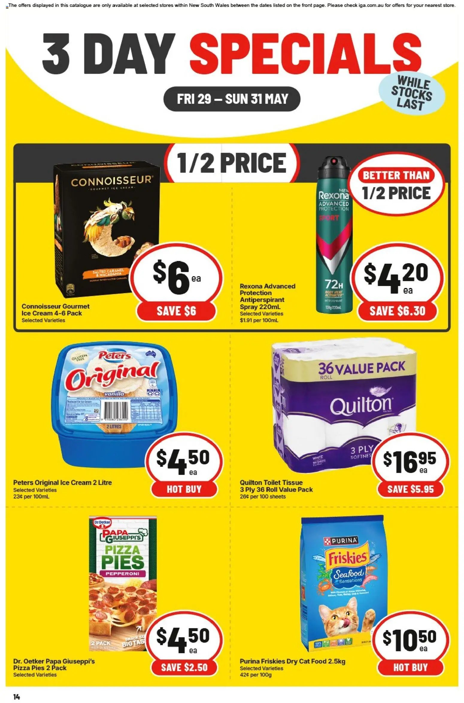 IGA catalogue 3 day special NSW (2026-05-29 - 2026-05-31) | 2