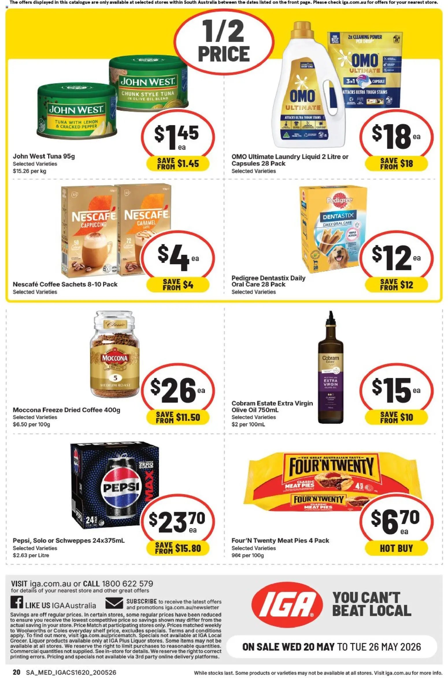 IGA catalogue SA (2026-05-20 - 2026-05-26) | 2