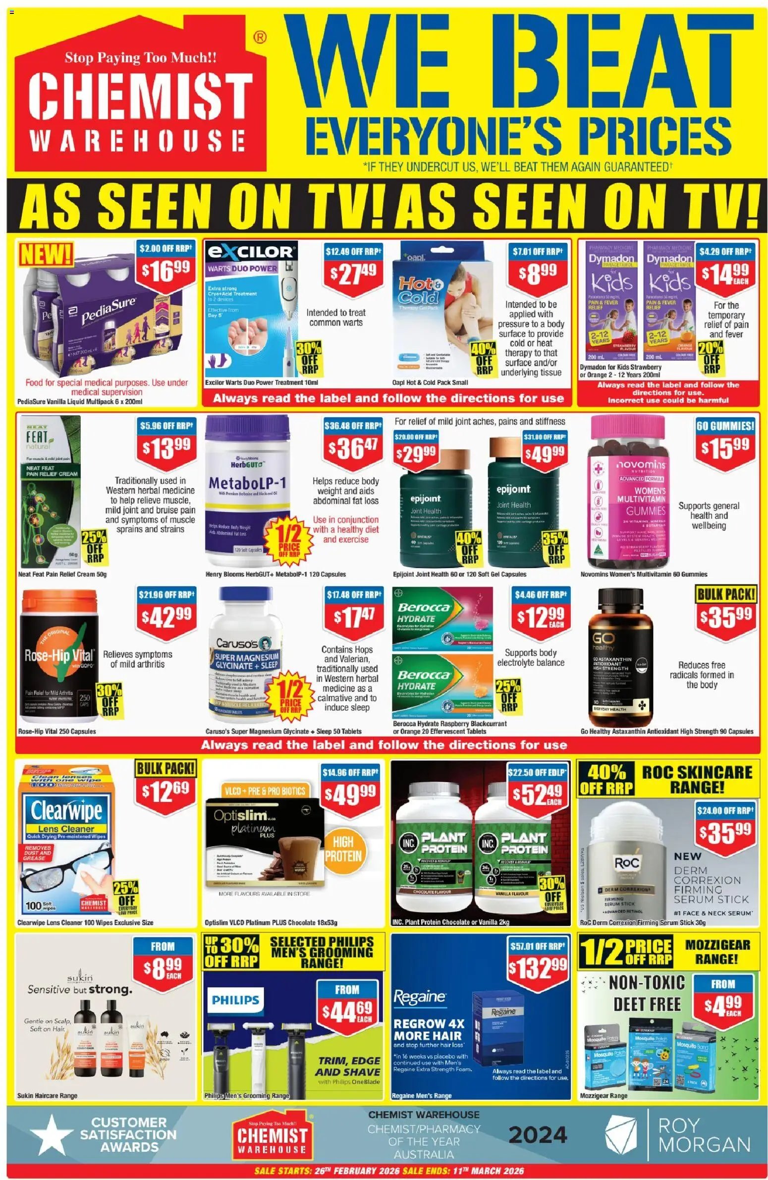 Chemist Warehouse Catalogue (2026-02-26 - 2026-03-11) | 3