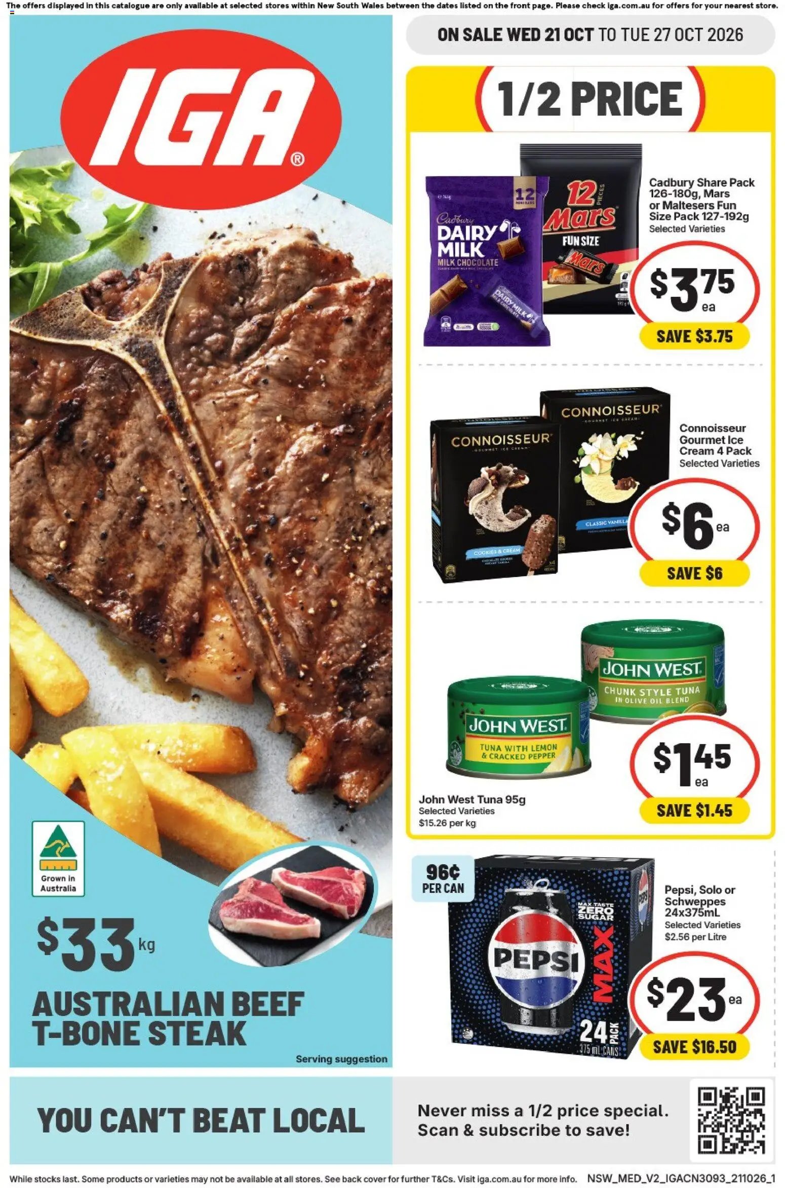 IGA catalogue ACT