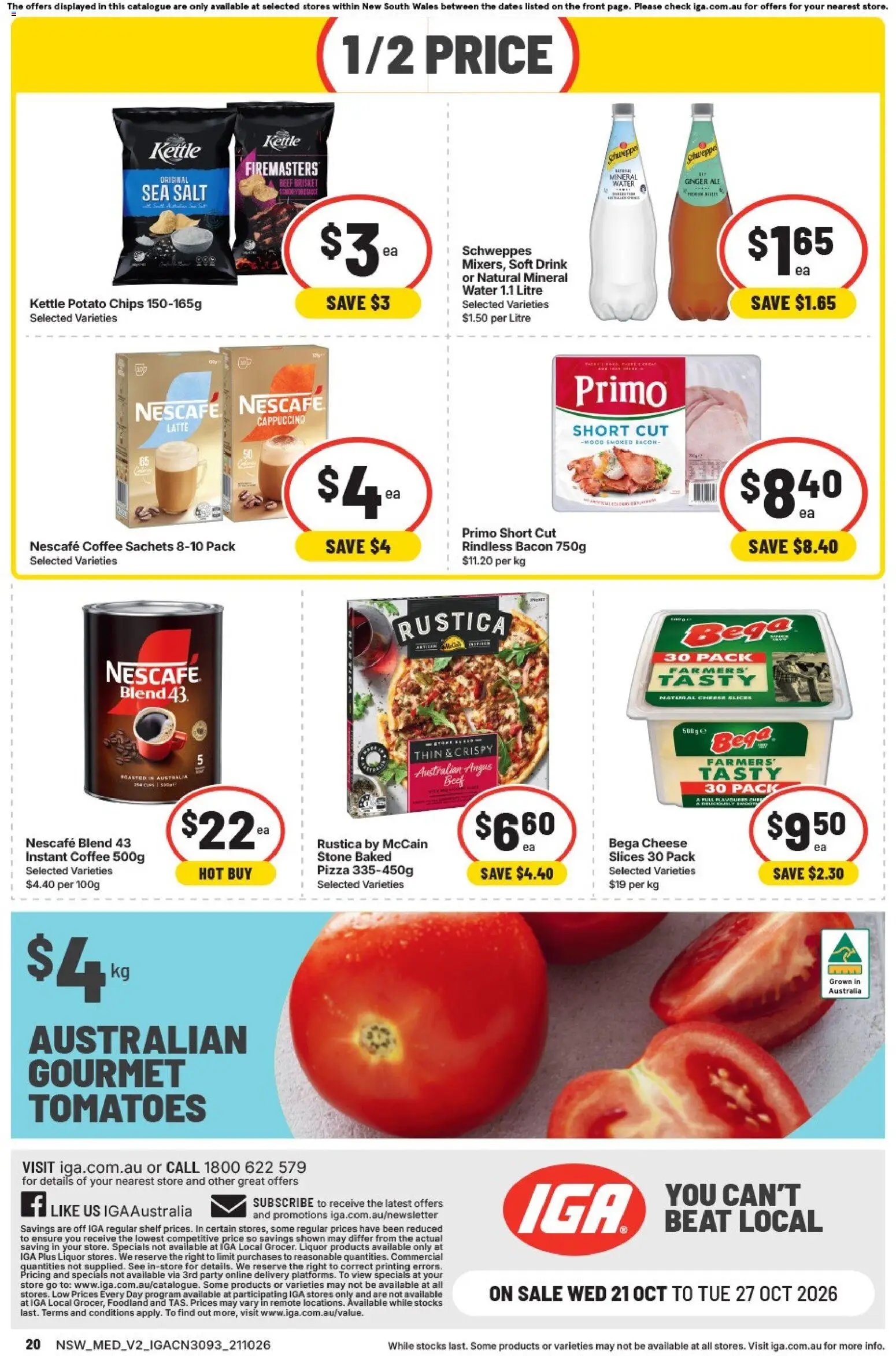IGA catalogue ACT