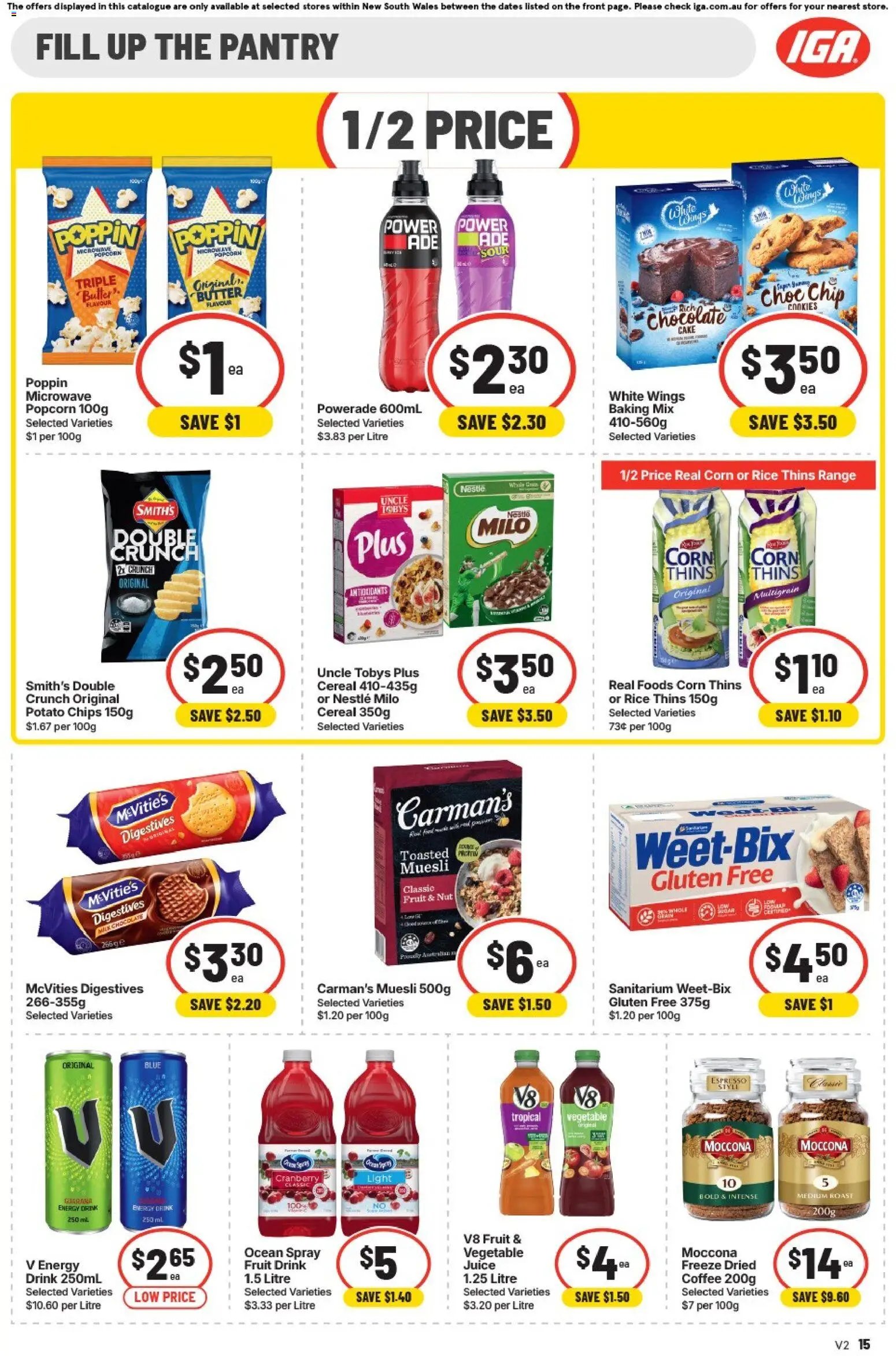 IGA catalogue ACT