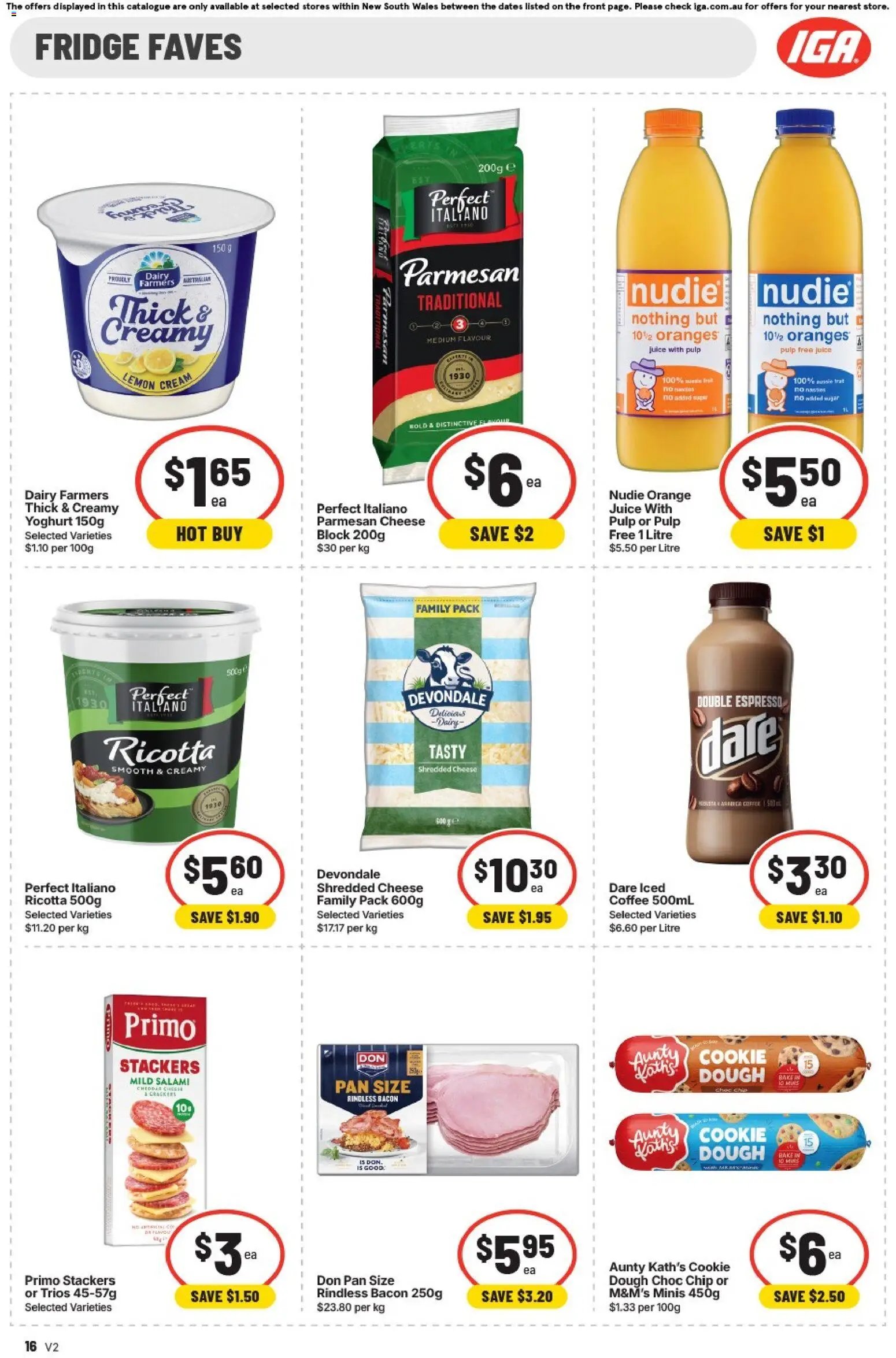 IGA catalogue ACT