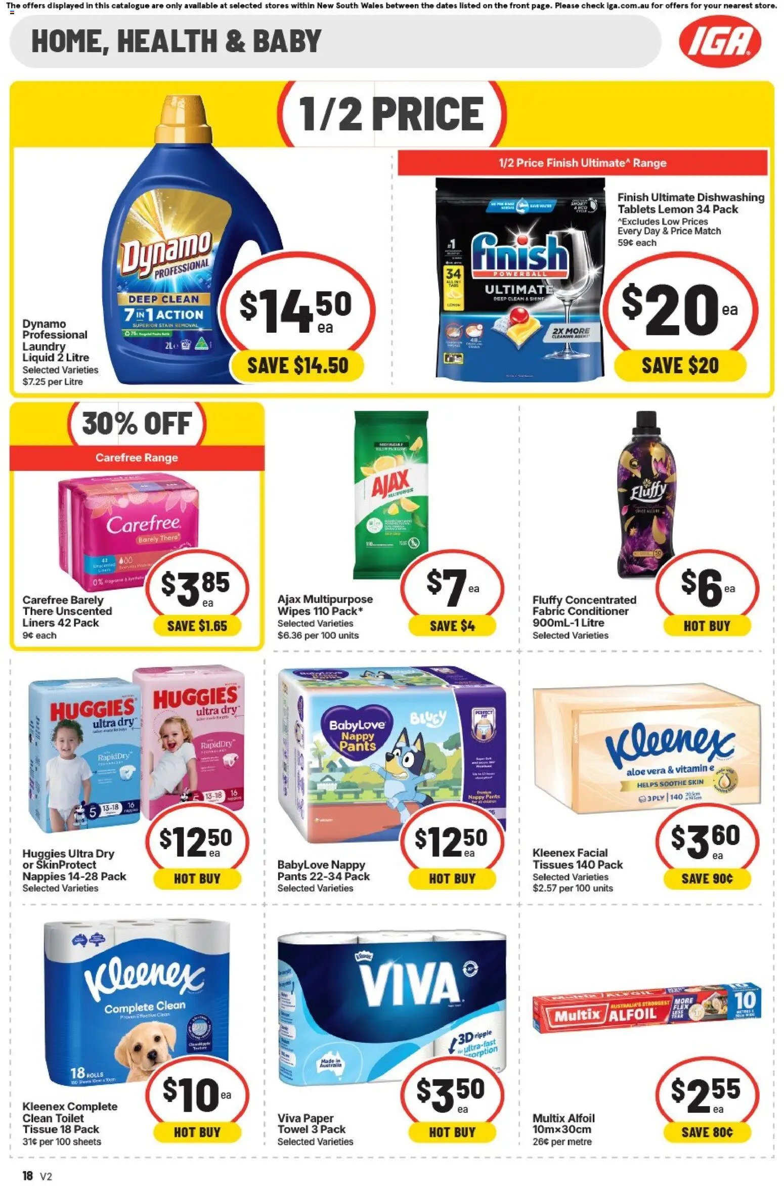 IGA catalogue ACT