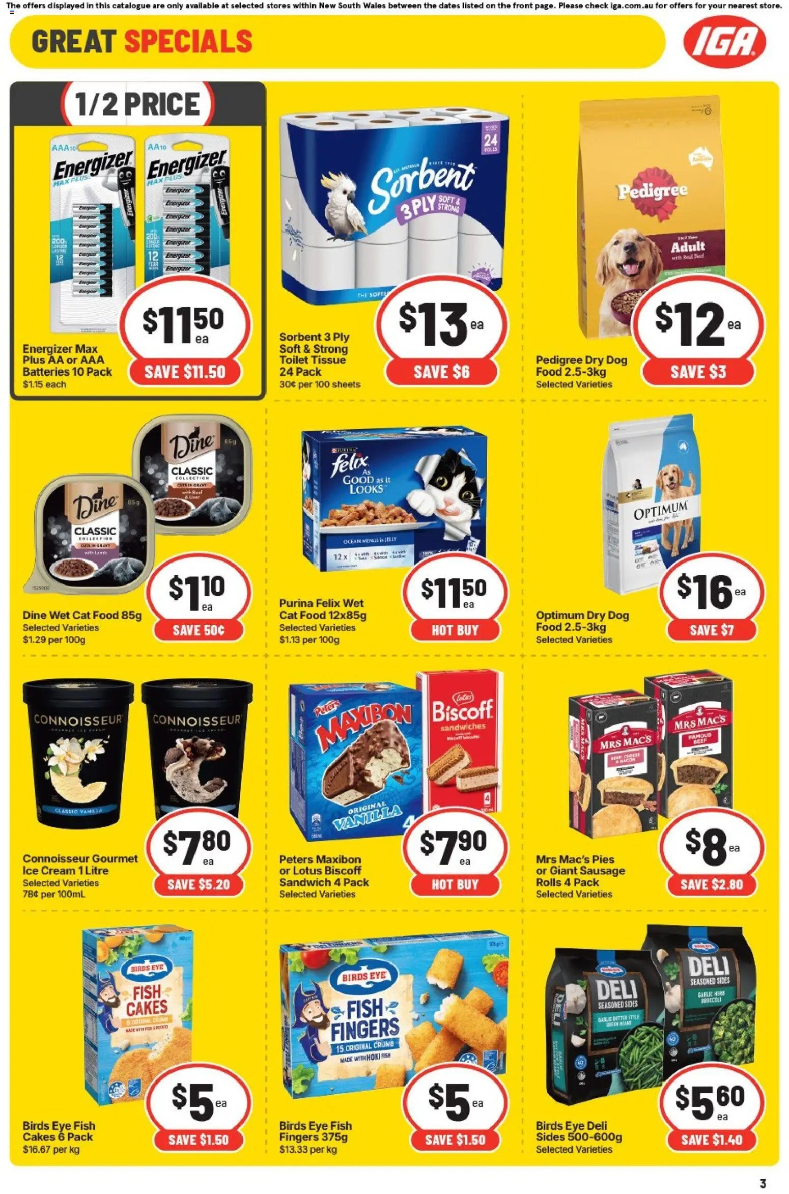 IGA catalogue ACT
