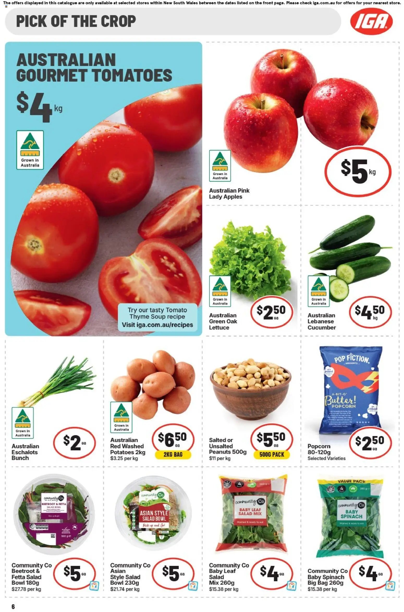 IGA catalogue ACT