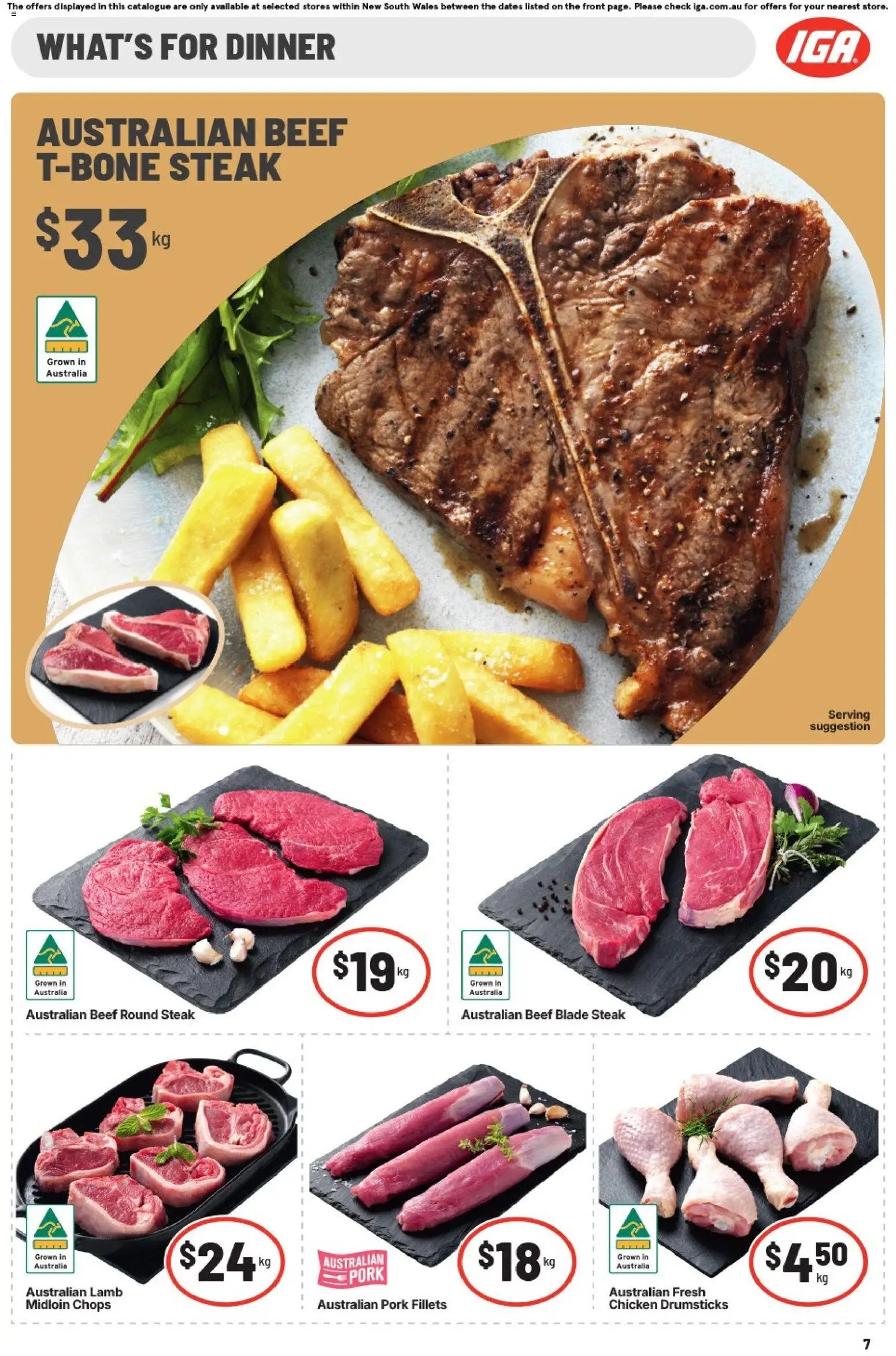 IGA catalogue ACT