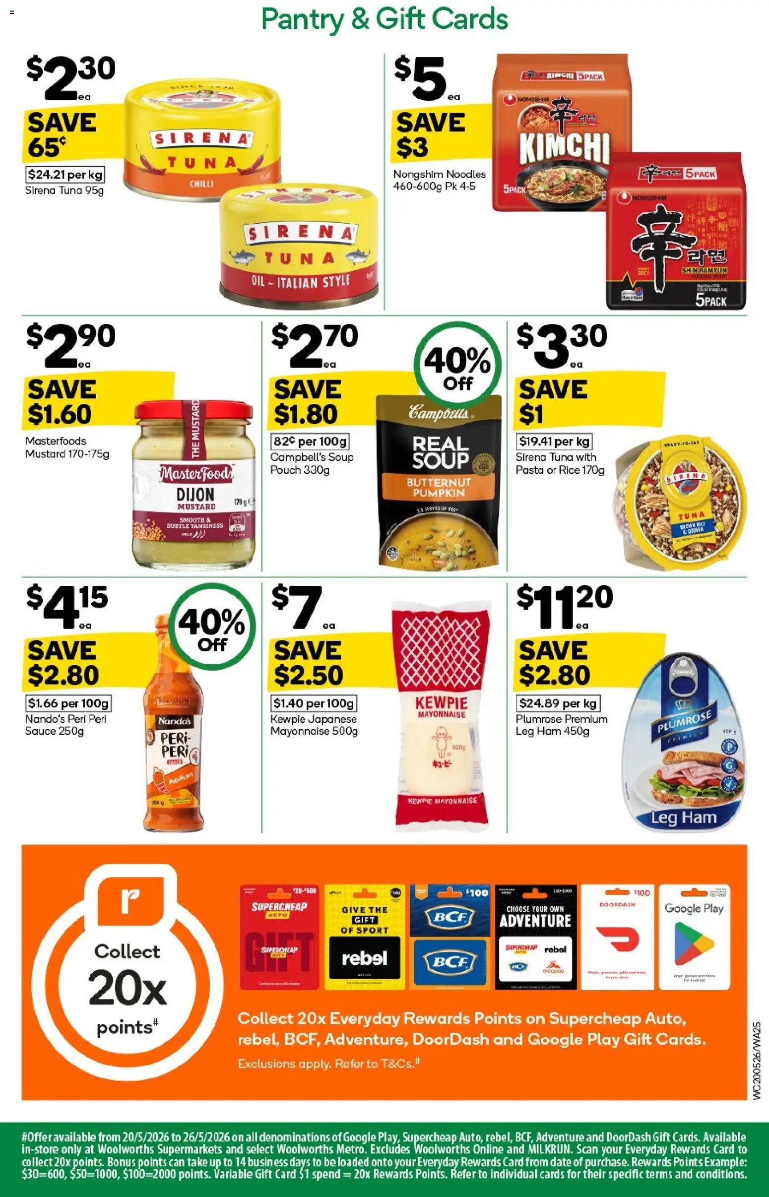 Woolworths catalogue WA (2026-05-20 - 2026-05-26) | 25